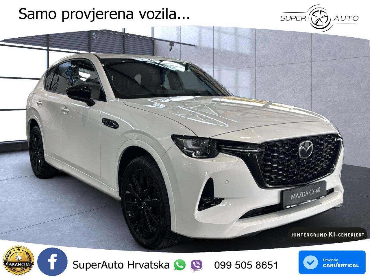 Mazda CX-60 2.5 e-Skyactiv (328 KS) AWD Automatic