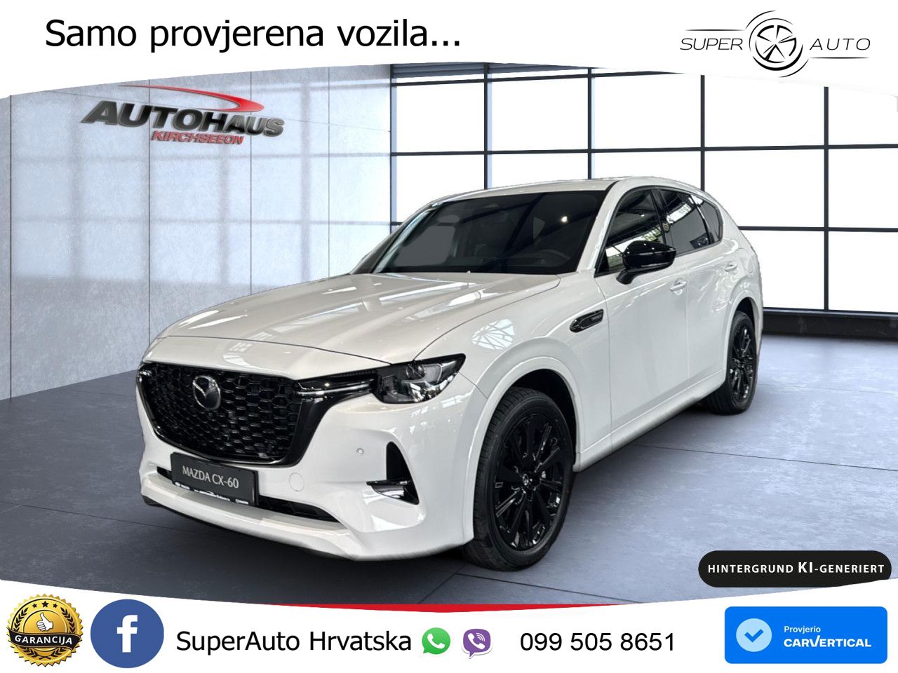 Mazda CX-60 2.5 e-Skyactiv (328 KS) AWD Automatic