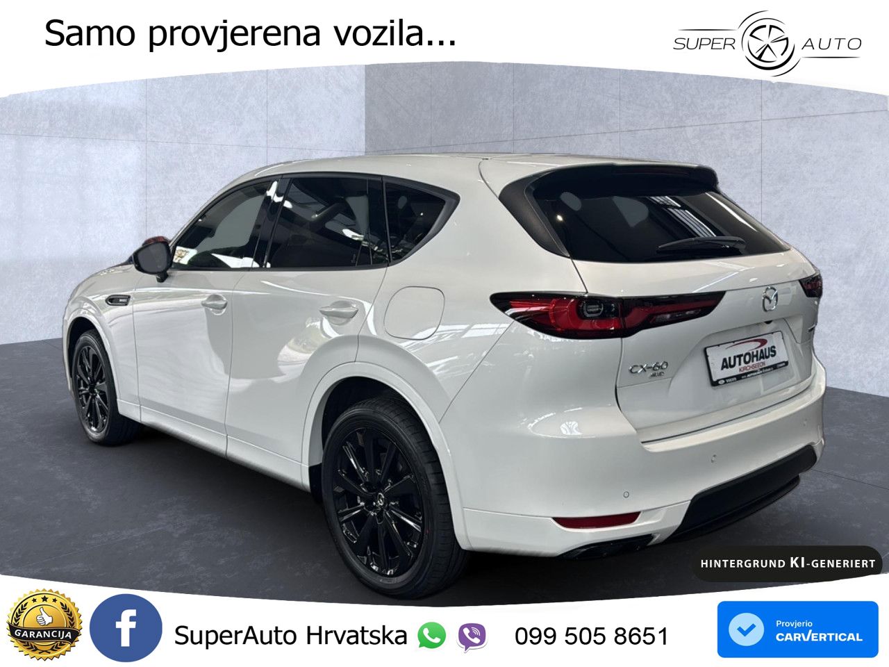 Mazda CX-60 2.5 e-Skyactiv (328 KS) AWD Automatic