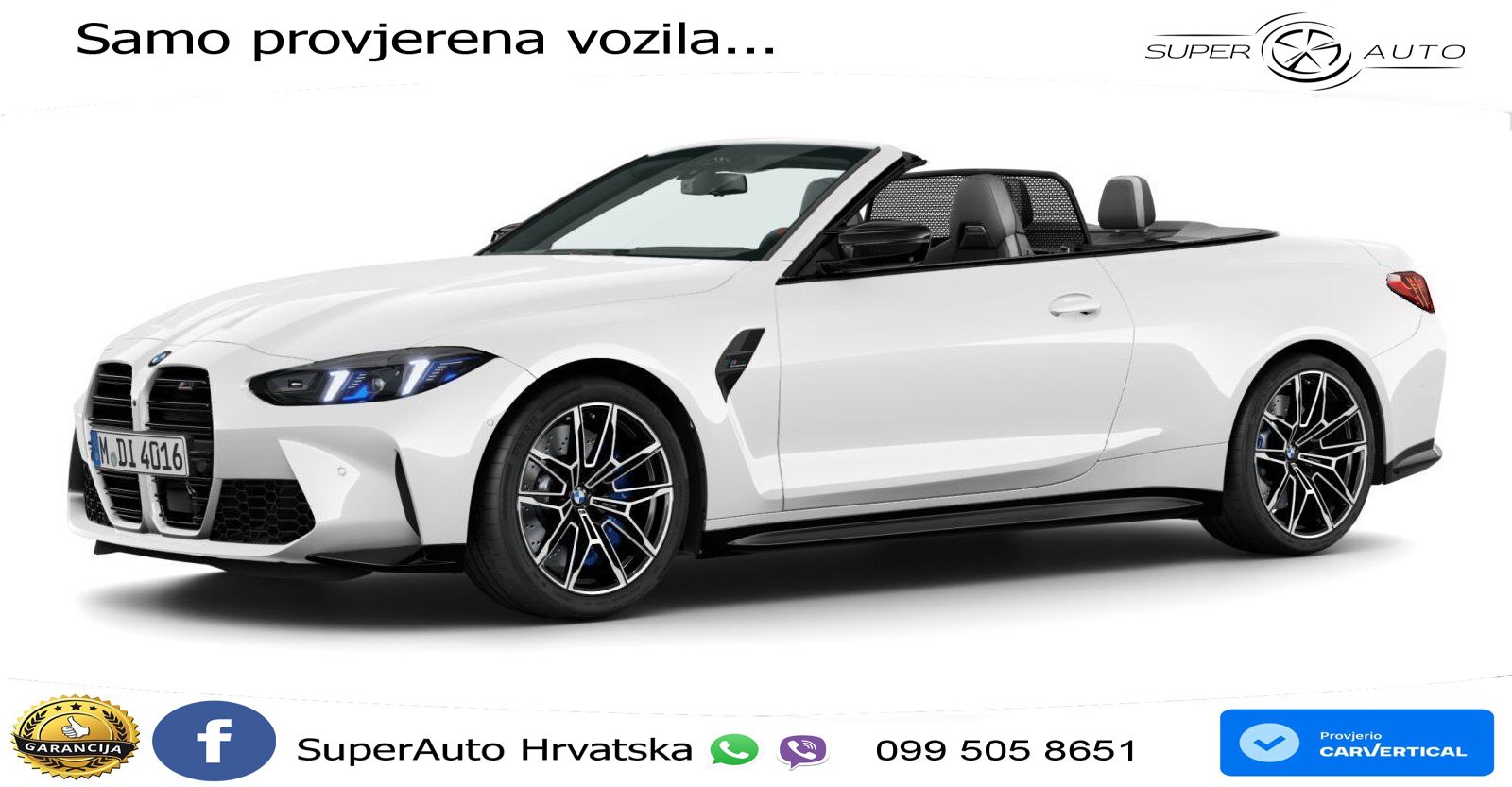 BMW M4 Convertible Competition 3.0 (530 KS) xDrive Steptronic LED+GR SJED+ACC