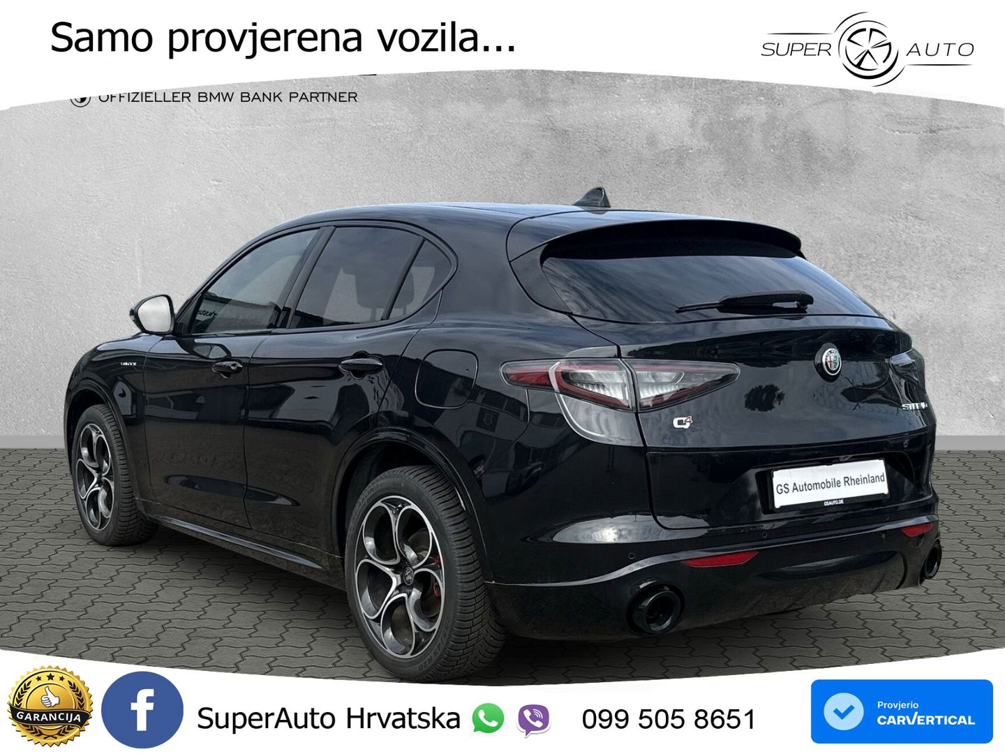 Alfa Romeo Stelvio 2.2 MultiJet II (210 KS) Q4 Automatic LED+GR SJED+ACC