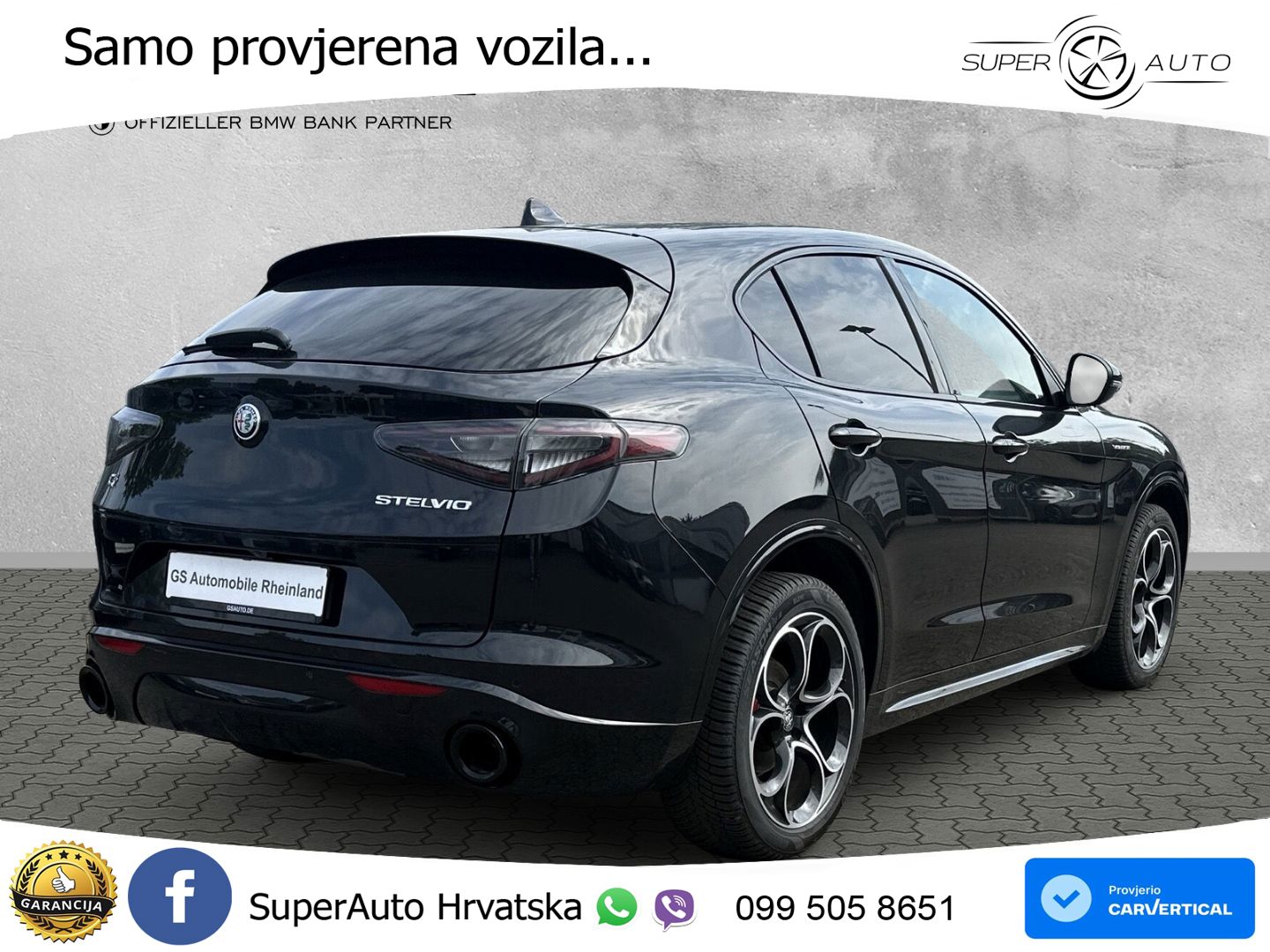 Alfa Romeo Stelvio 2.2 MultiJet II (210 KS) Q4 Automatic LED+GR SJED+ACC