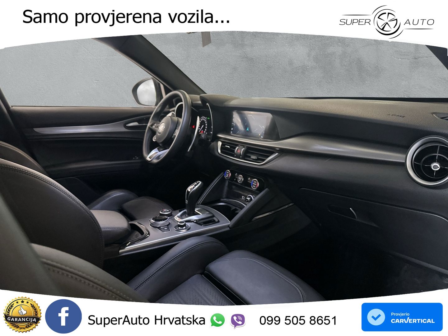 Alfa Romeo Stelvio 2.2 MultiJet II (210 KS) Q4 Automatic LED+GR SJED+ACC