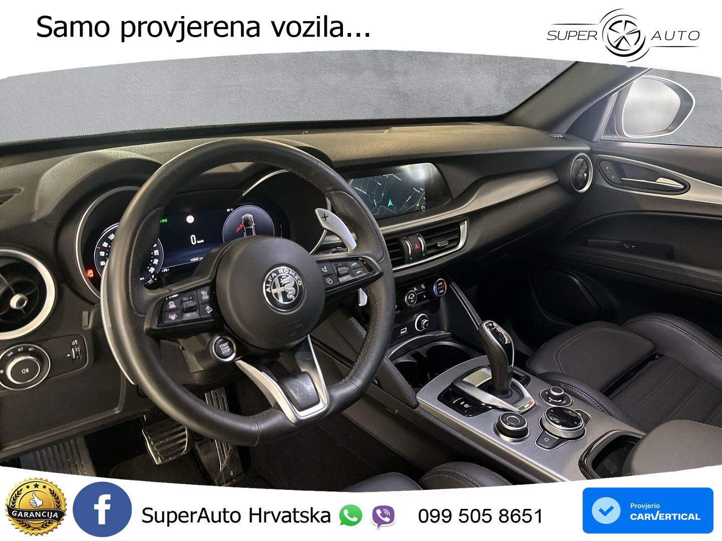 Alfa Romeo Stelvio 2.2 MultiJet II (210 KS) Q4 Automatic LED+GR SJED+ACC
