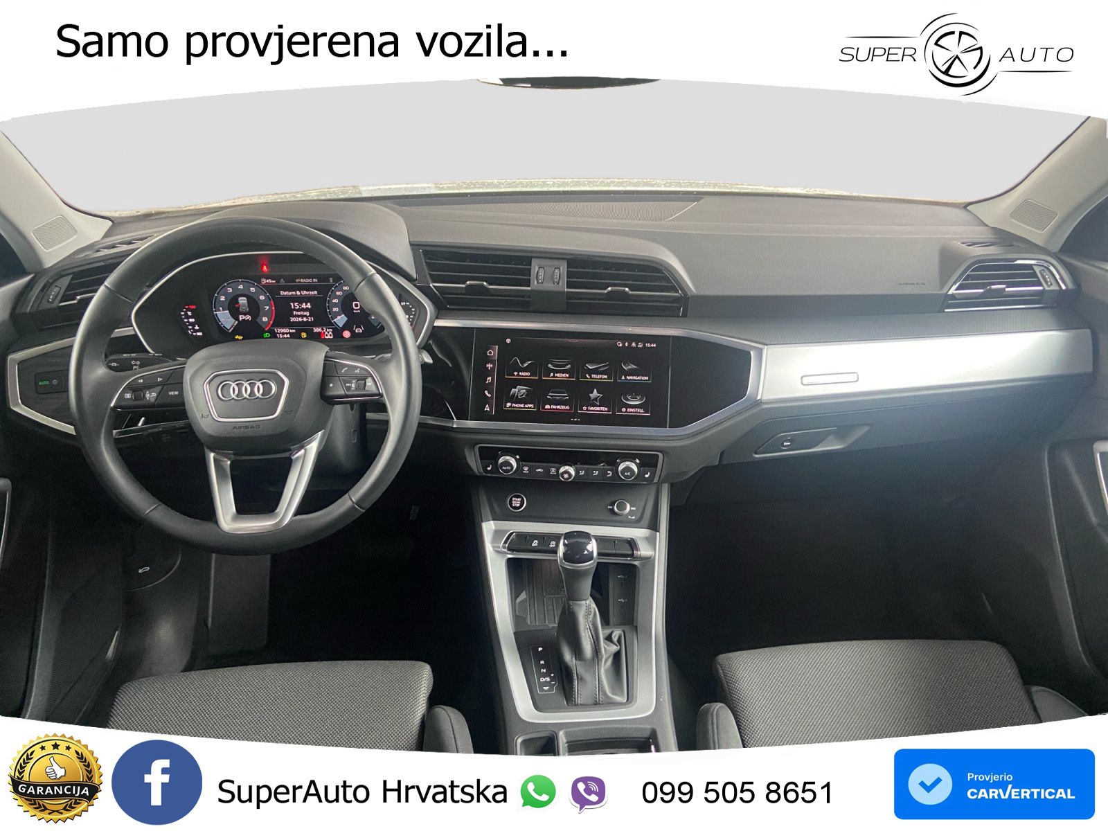 Audi Q3 35 TFSI (150 KS) S tronic advanced LED+GR SJED+ACC