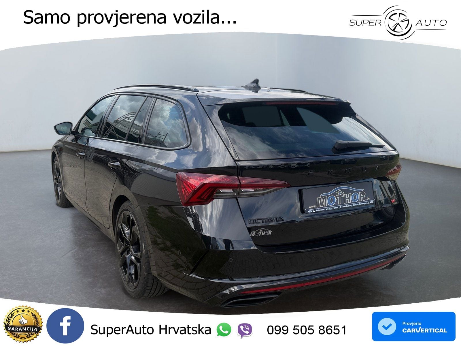Škoda Octavia Combi RS 2.0 TDI (200 KS) DSG LED+GR SJED+ACC