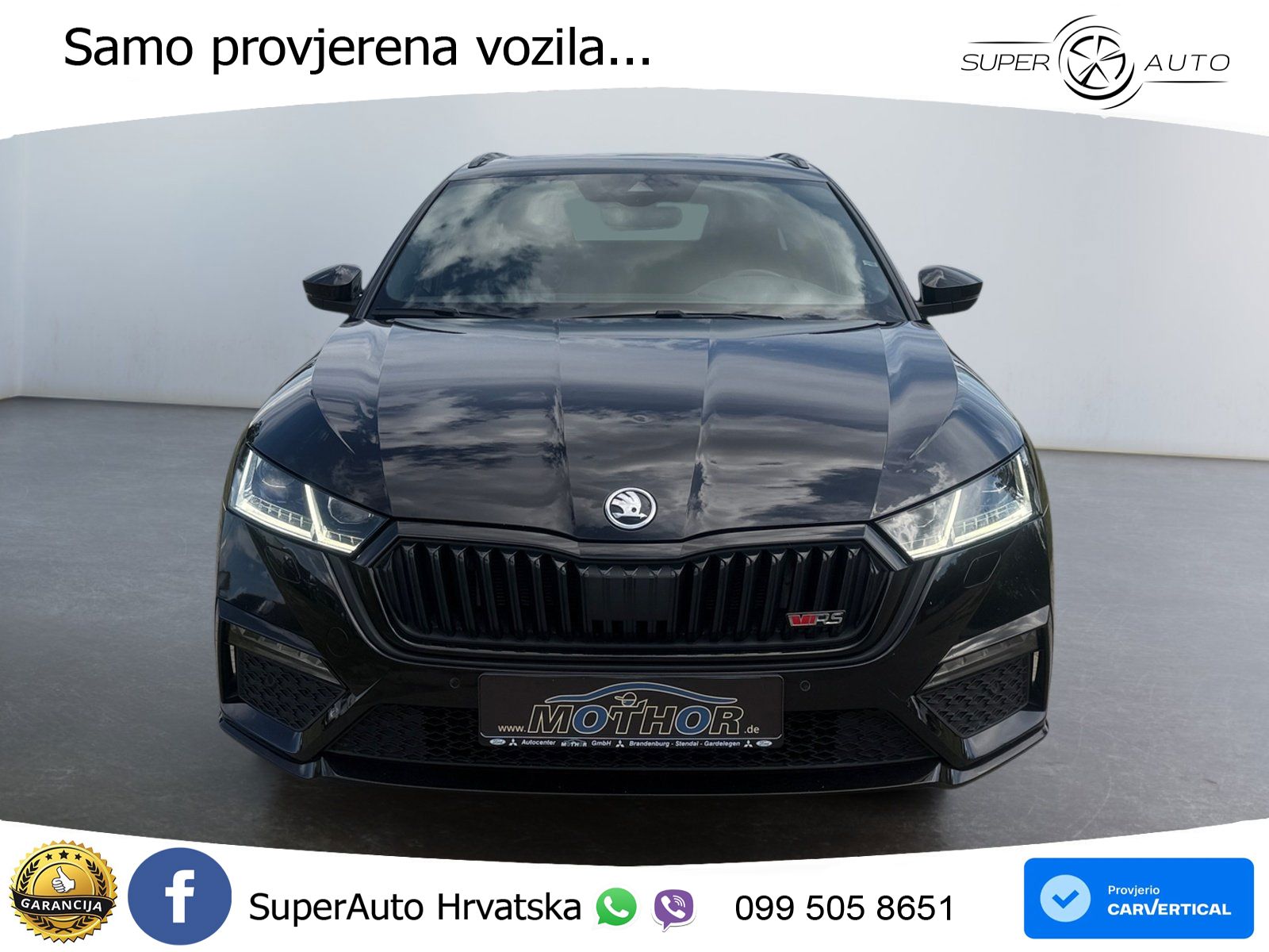 Škoda Octavia Combi RS 2.0 TDI (200 KS) DSG LED+GR SJED+ACC