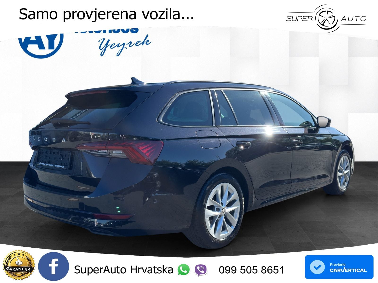 Škoda Octavia Combi 2.0 TDI (150 KS) DSG LED+GR SJED+ACC