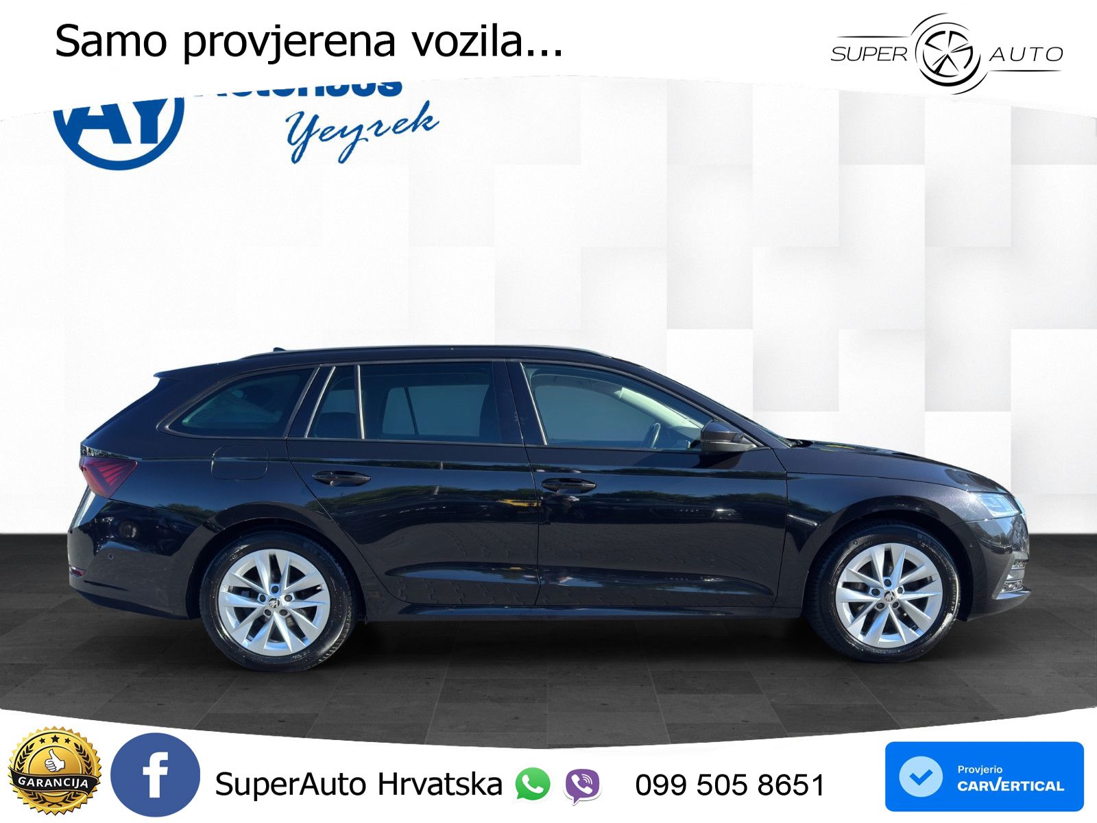 Škoda Octavia Combi 2.0 TDI (150 KS) DSG LED+GR SJED+ACC