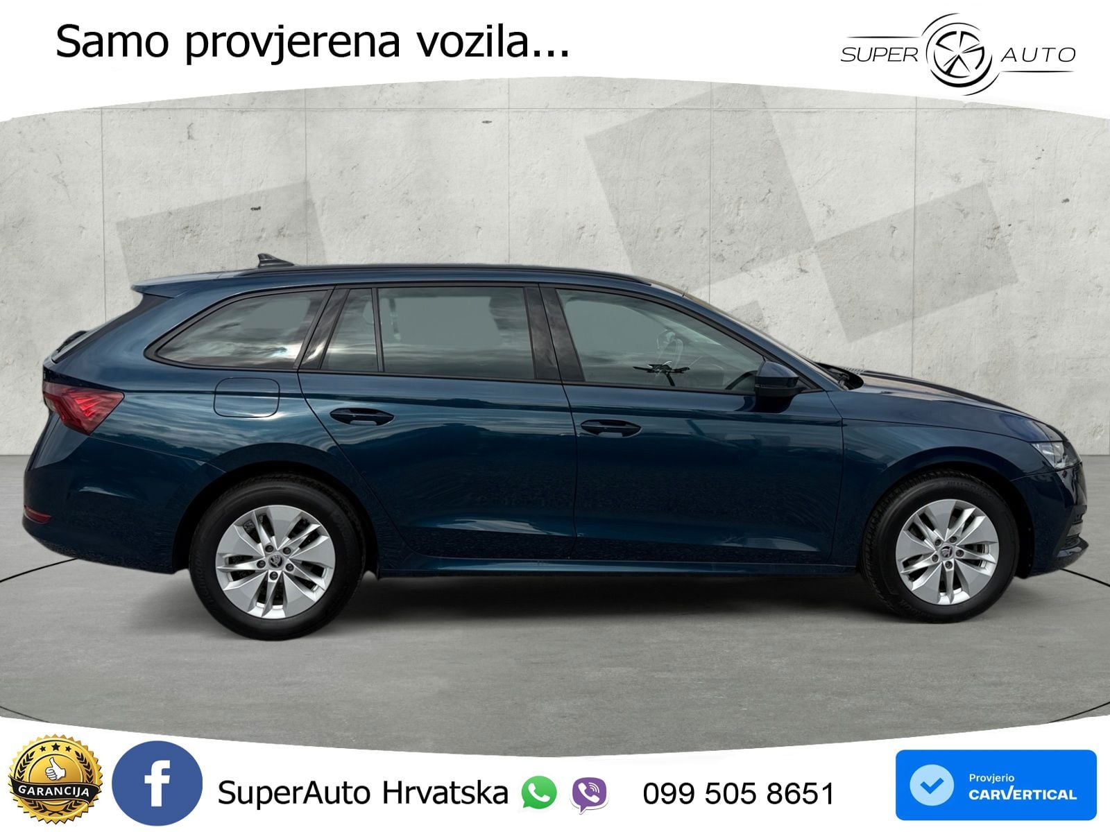 Škoda Octavia Combi 2.0 TDI (150 KS) DSG LED+GR SJED+ACC