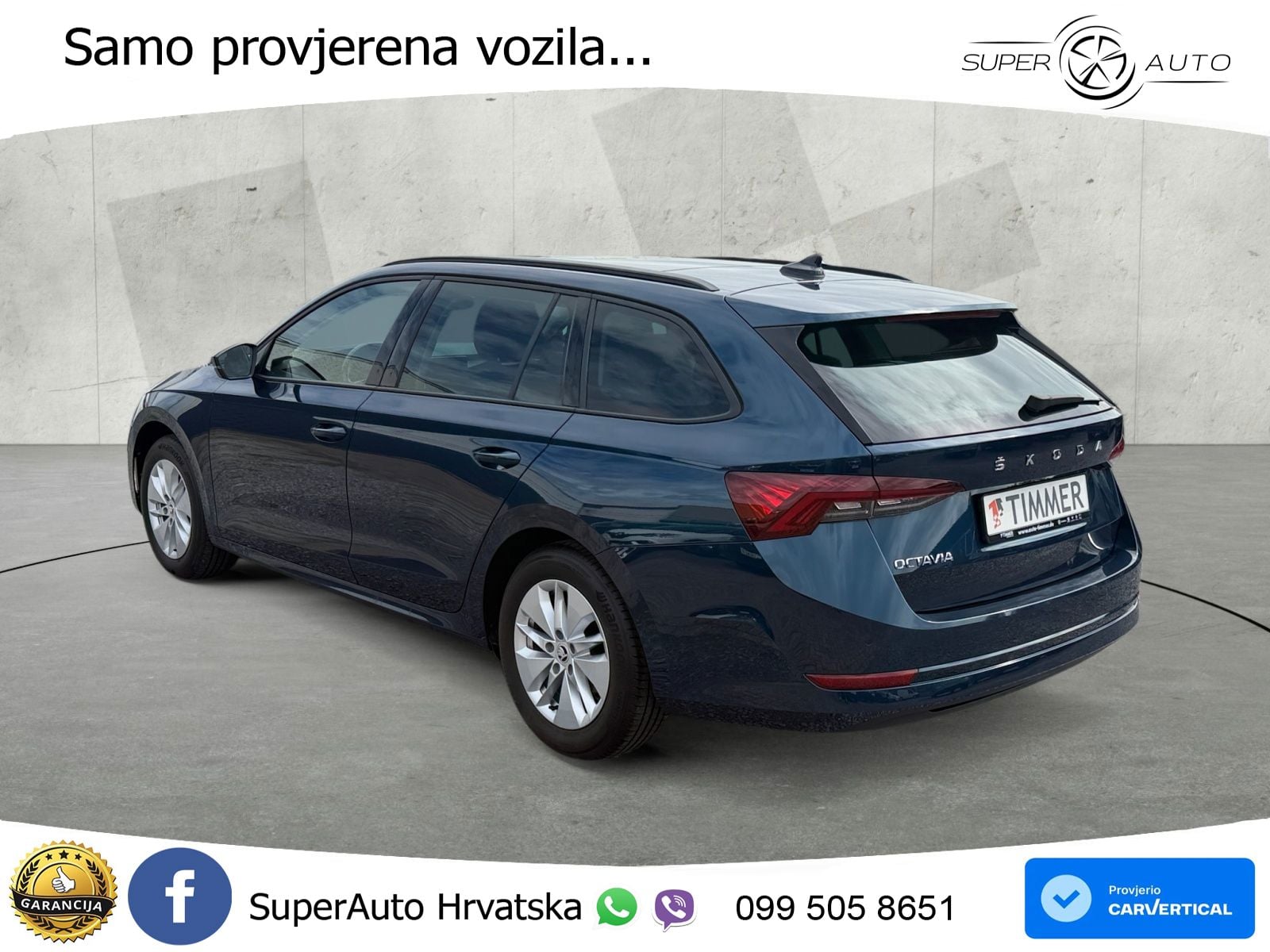 Škoda Octavia Combi 2.0 TDI (150 KS) DSG LED+GR SJED+ACC