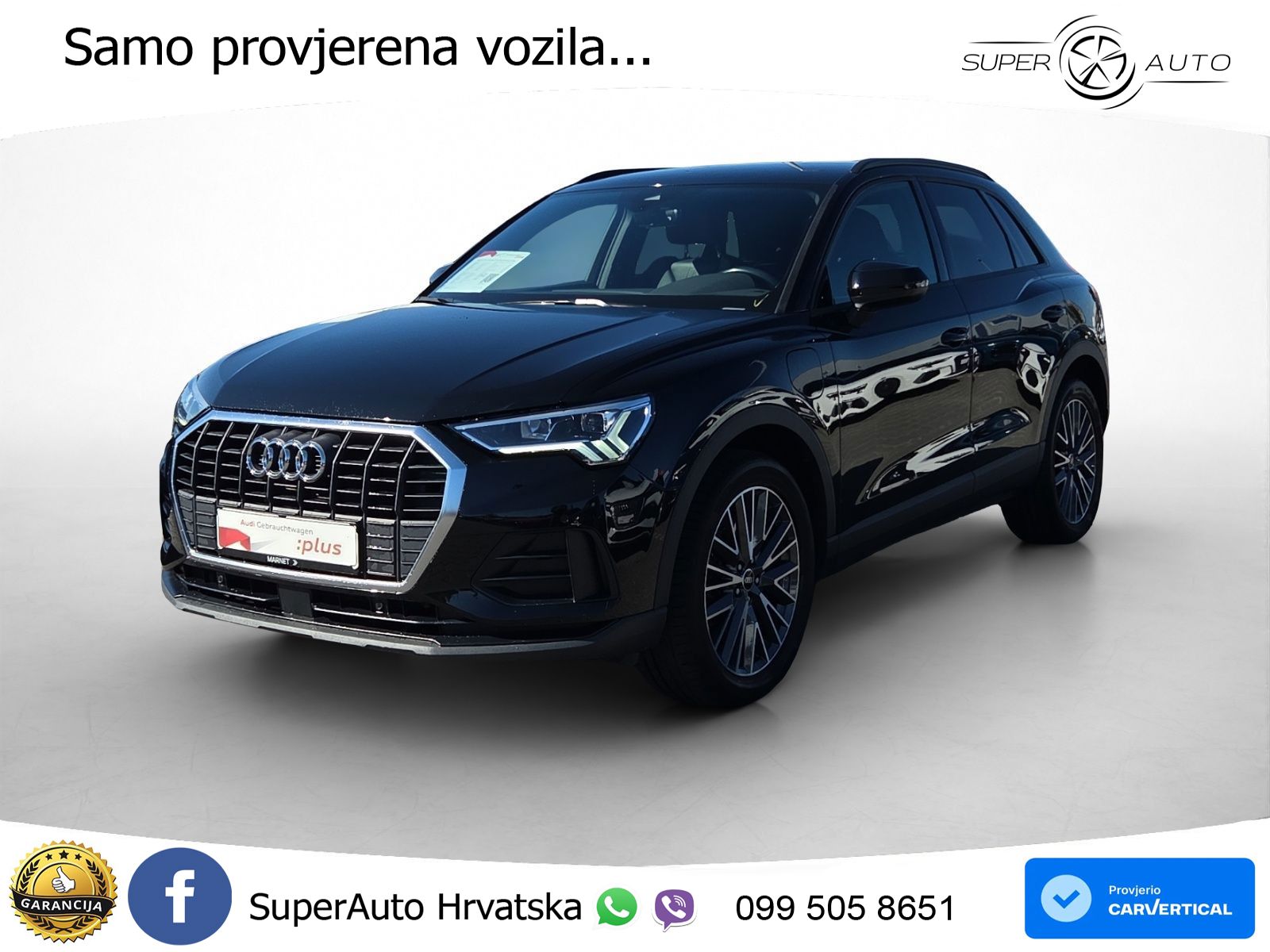 Audi Q3 45 TFSIe (245 KS) S tronic S line LED+GR SJED+ACC