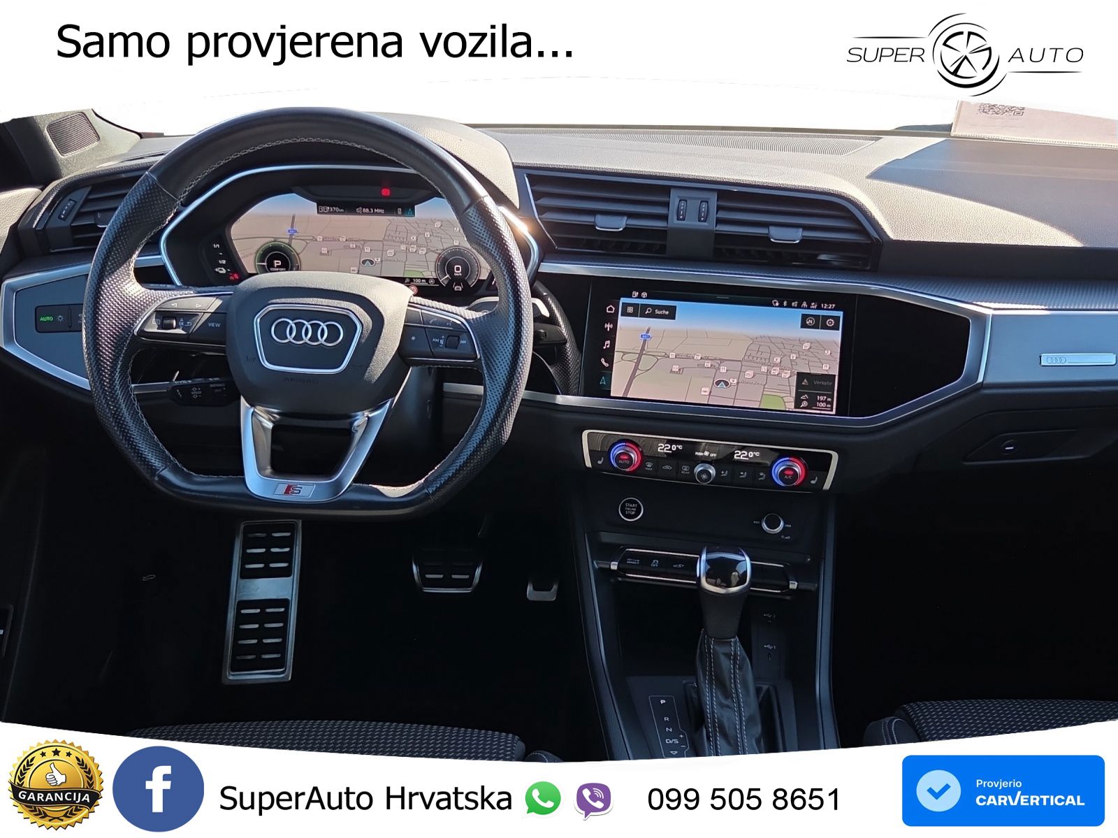 Audi Q3 45 TFSIe (245 KS) S tronic S line LED+GR SJED+ACC