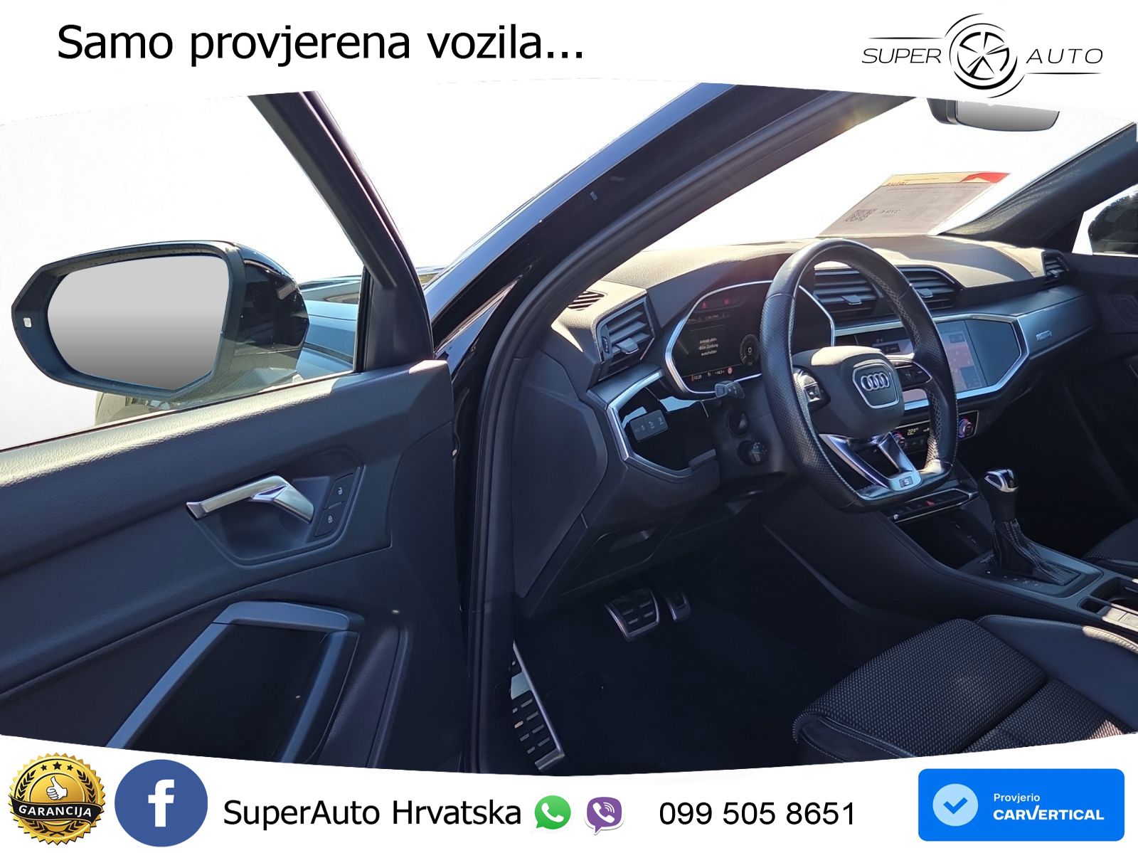 Audi Q3 45 TFSIe (245 KS) S tronic S line LED+GR SJED+ACC