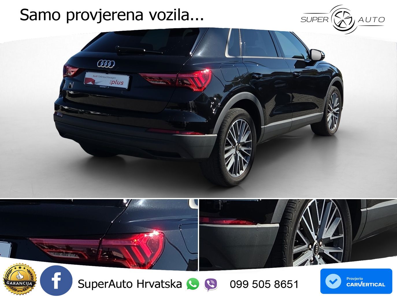 Audi Q3 45 TFSIe (245 KS) S tronic S line LED+GR SJED+ACC