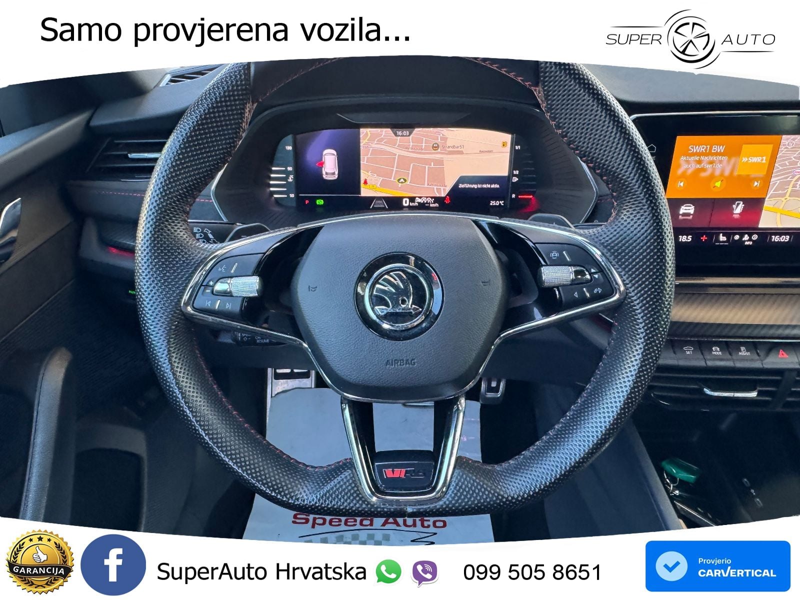 Škoda Octavia Combi RS 2.0 TDI (200 KS) DSG LED+GR SJED+ACC
