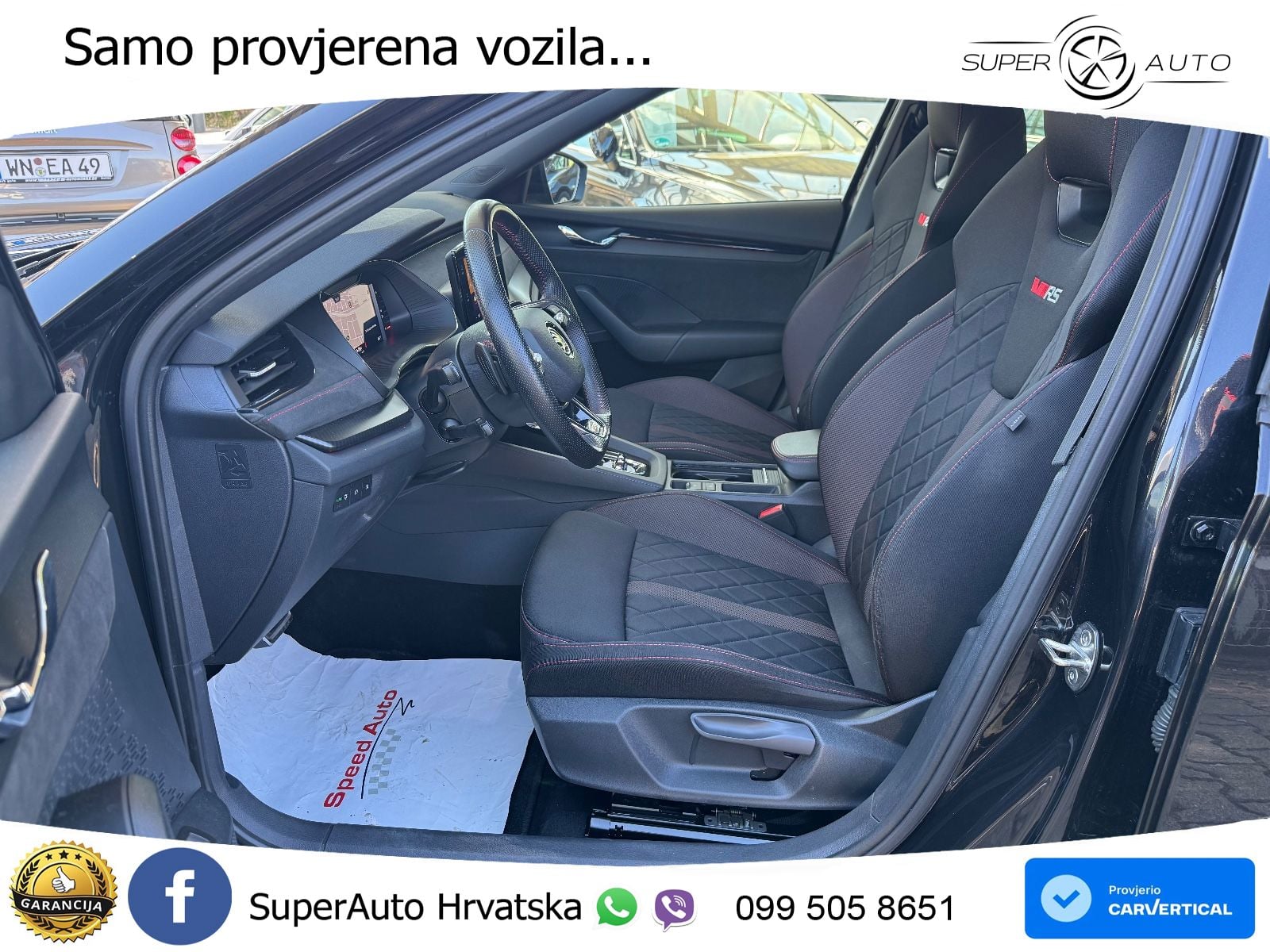 Škoda Octavia Combi RS 2.0 TDI (200 KS) DSG LED+GR SJED+ACC