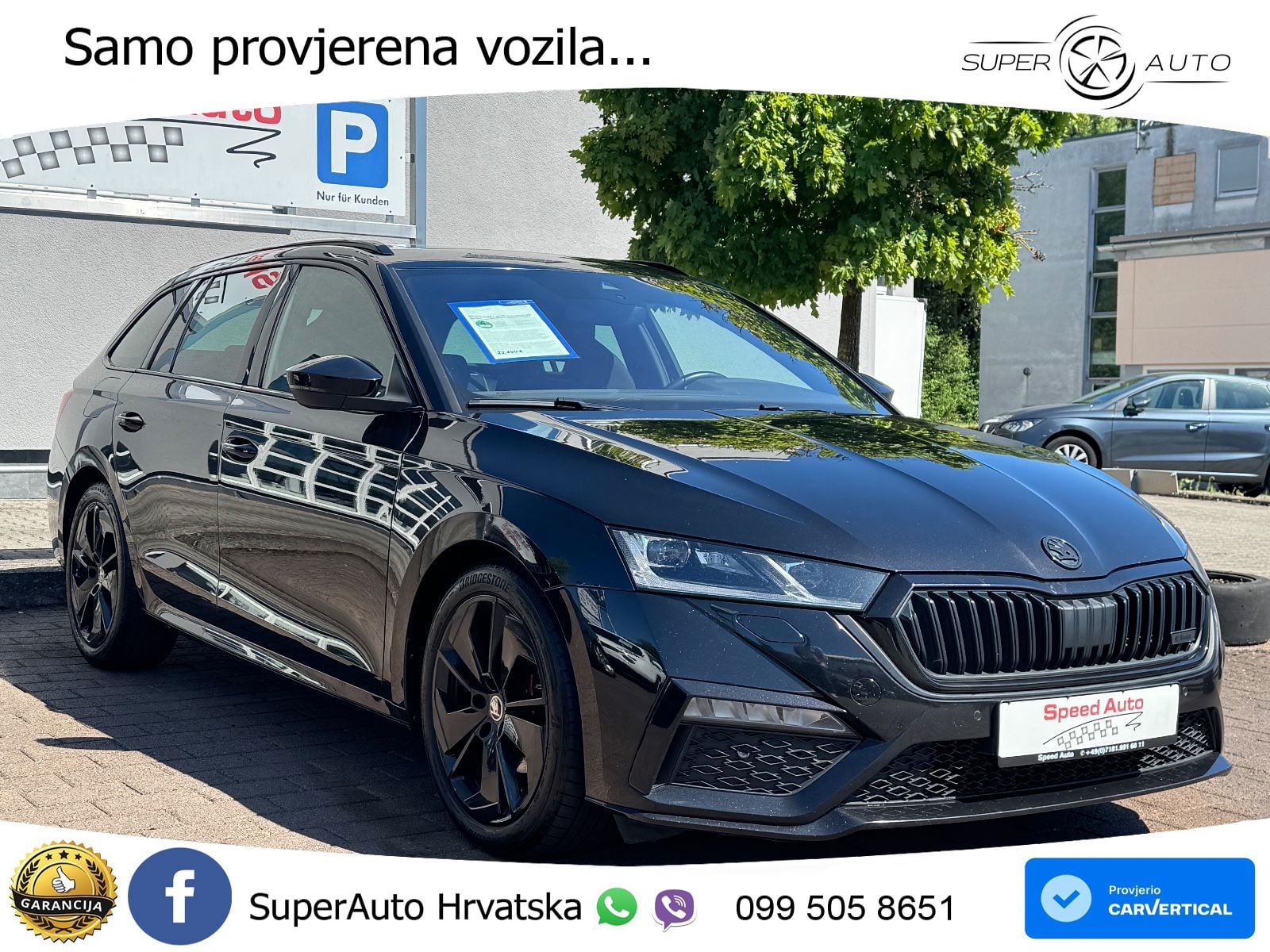 Škoda Octavia Combi RS 2.0 TDI (200 KS) DSG LED+GR SJED+ACC