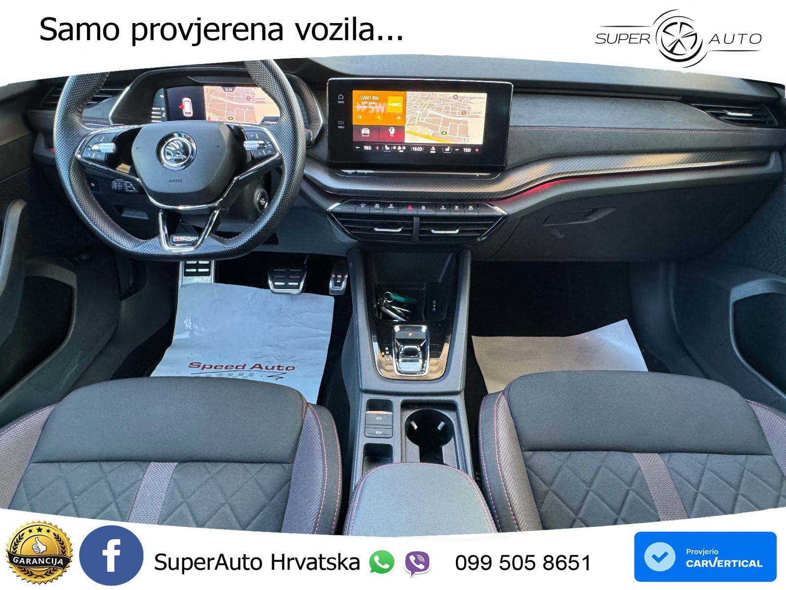 Škoda Octavia Combi RS 2.0 TDI (200 KS) DSG LED+GR SJED+ACC