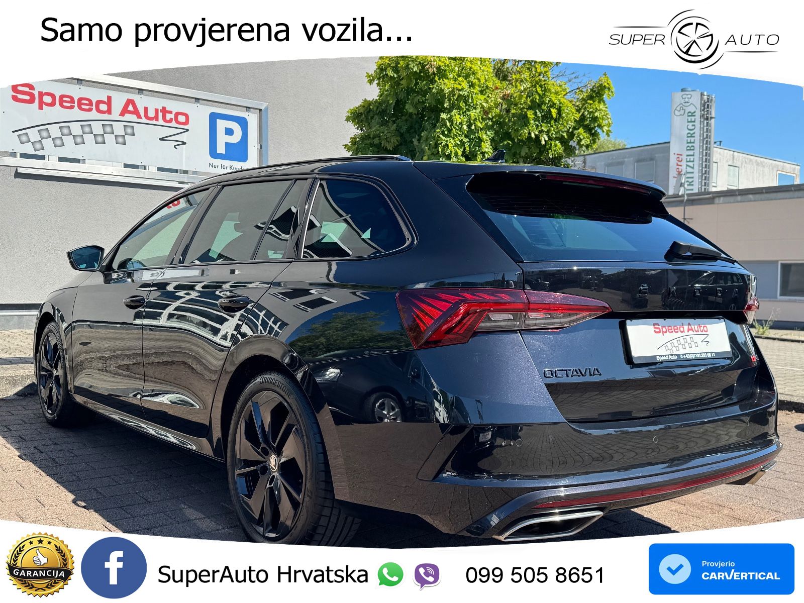 Škoda Octavia Combi RS 2.0 TDI (200 KS) DSG LED+GR SJED+ACC