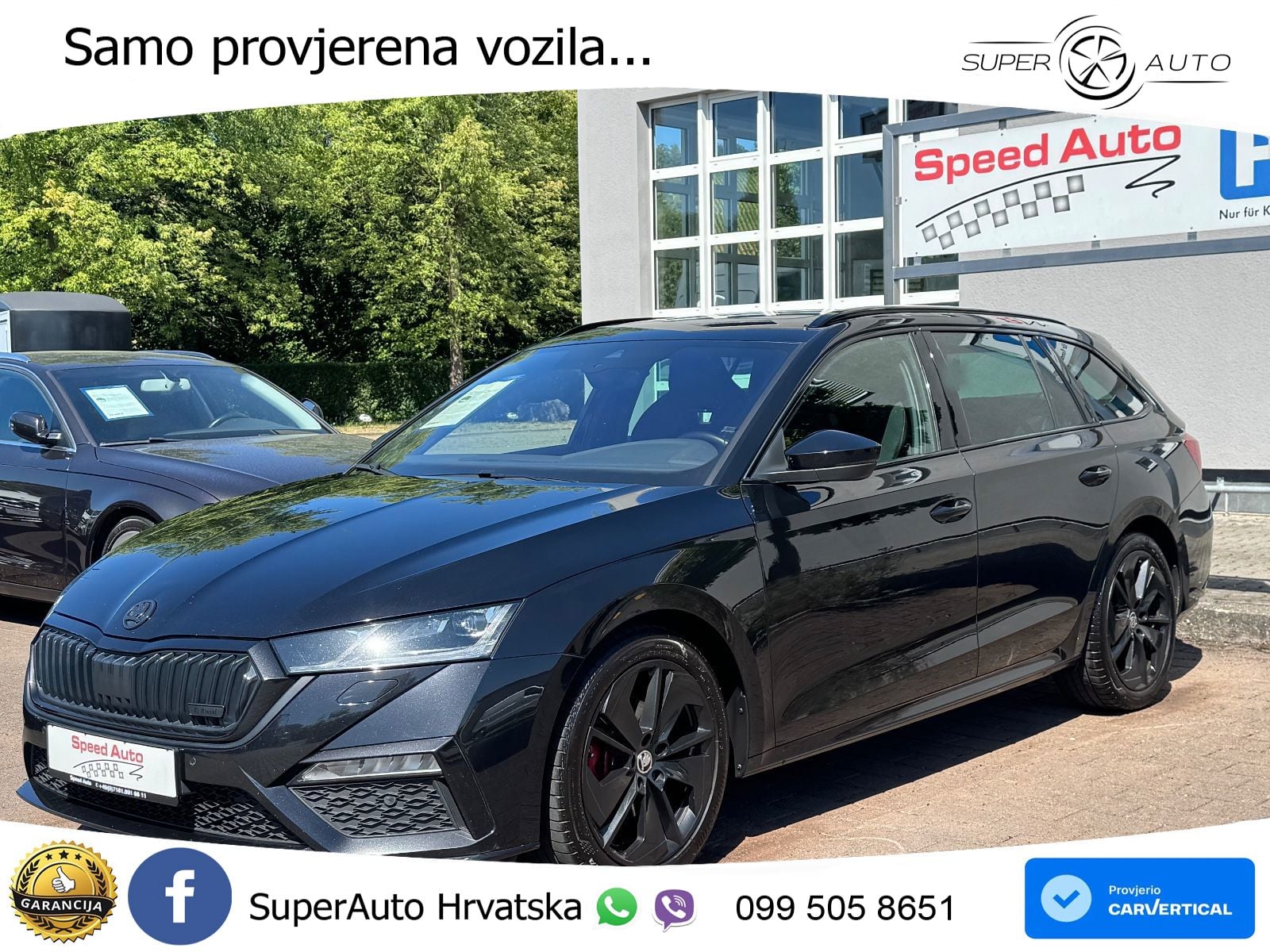 Škoda Octavia Combi RS 2.0 TDI (200 KS) DSG LED+GR SJED+ACC