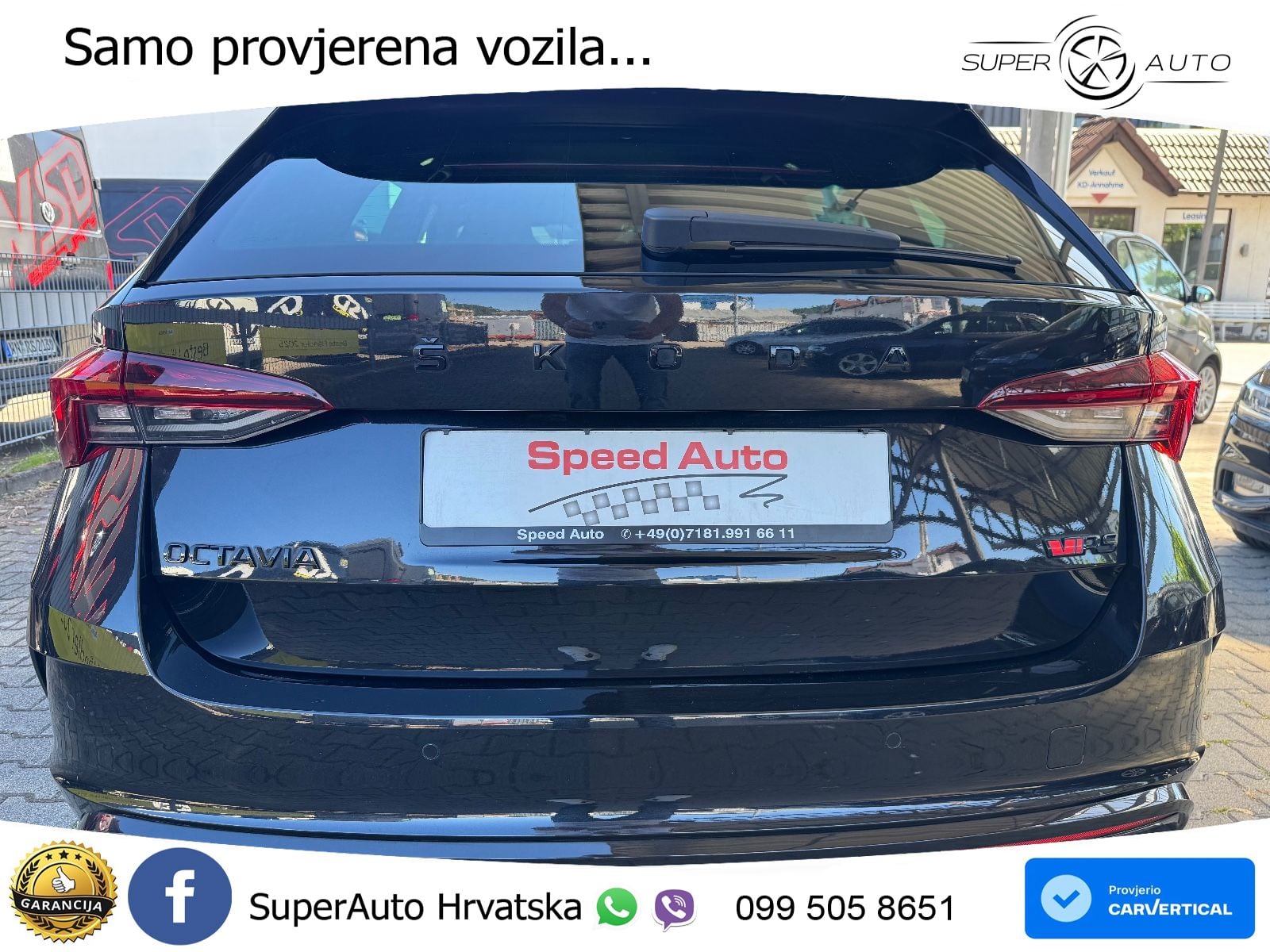 Škoda Octavia Combi RS 2.0 TDI (200 KS) DSG LED+GR SJED+ACC