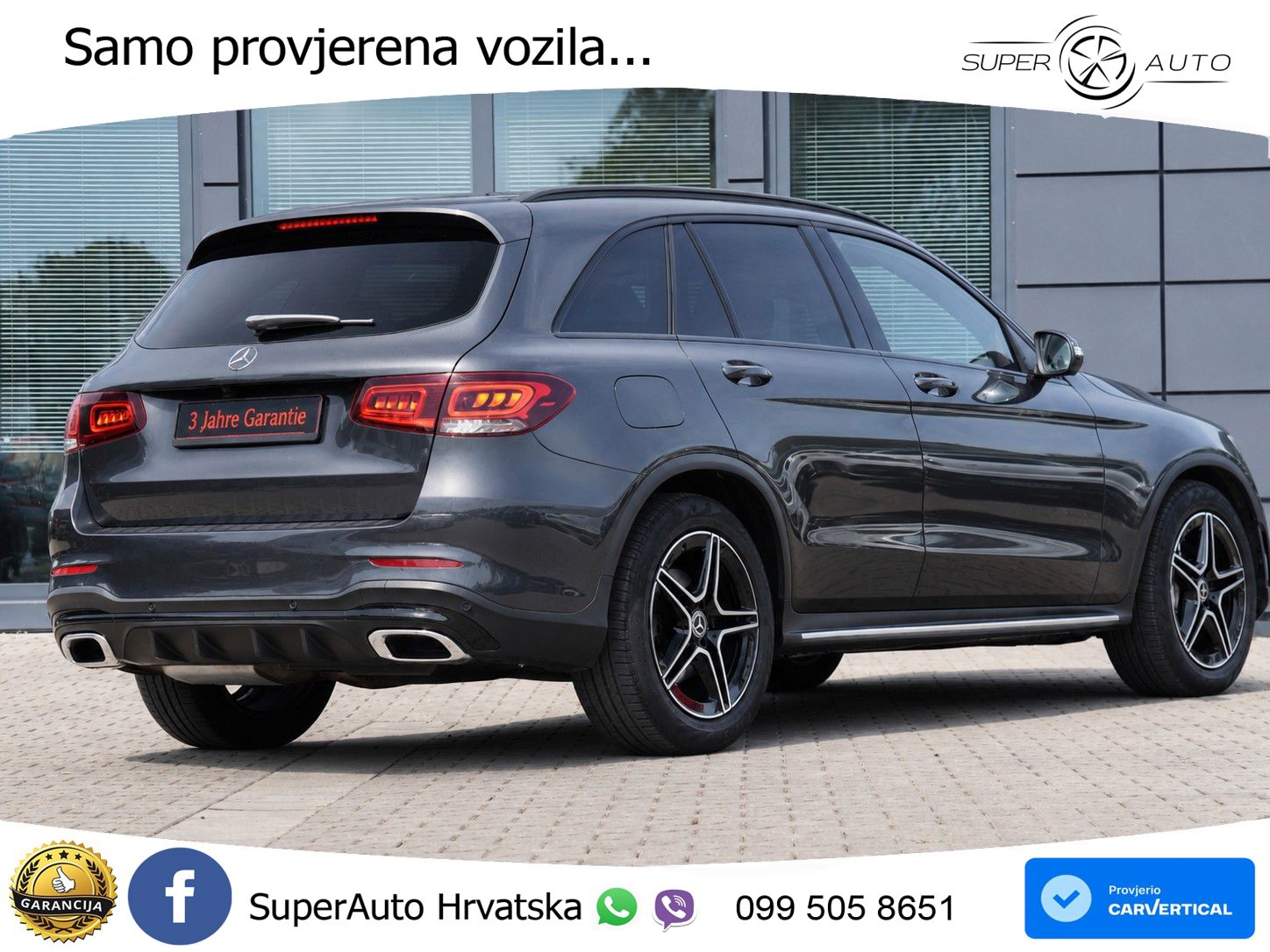 Mercedes GLC 300d (245 KS) 4MATIC G-TRONIC AMG ACC+GR SJED+360+PANO
