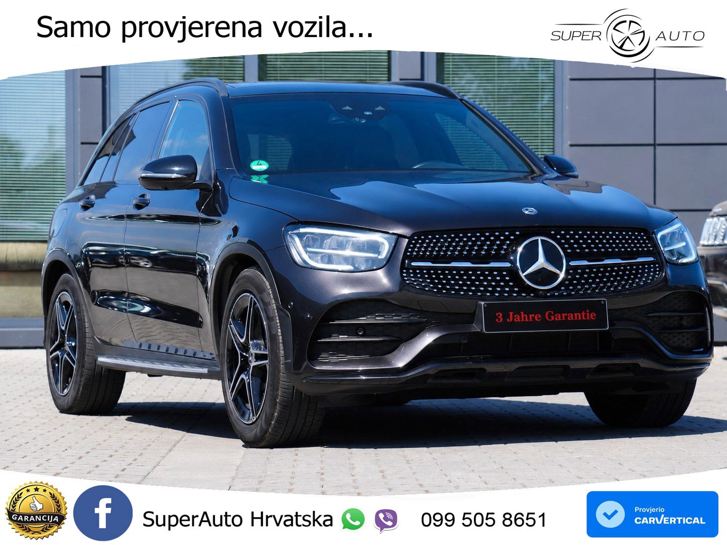 Mercedes GLC 300d (245 KS) 4MATIC G-TRONIC AMG ACC+GR SJED+360+PANO