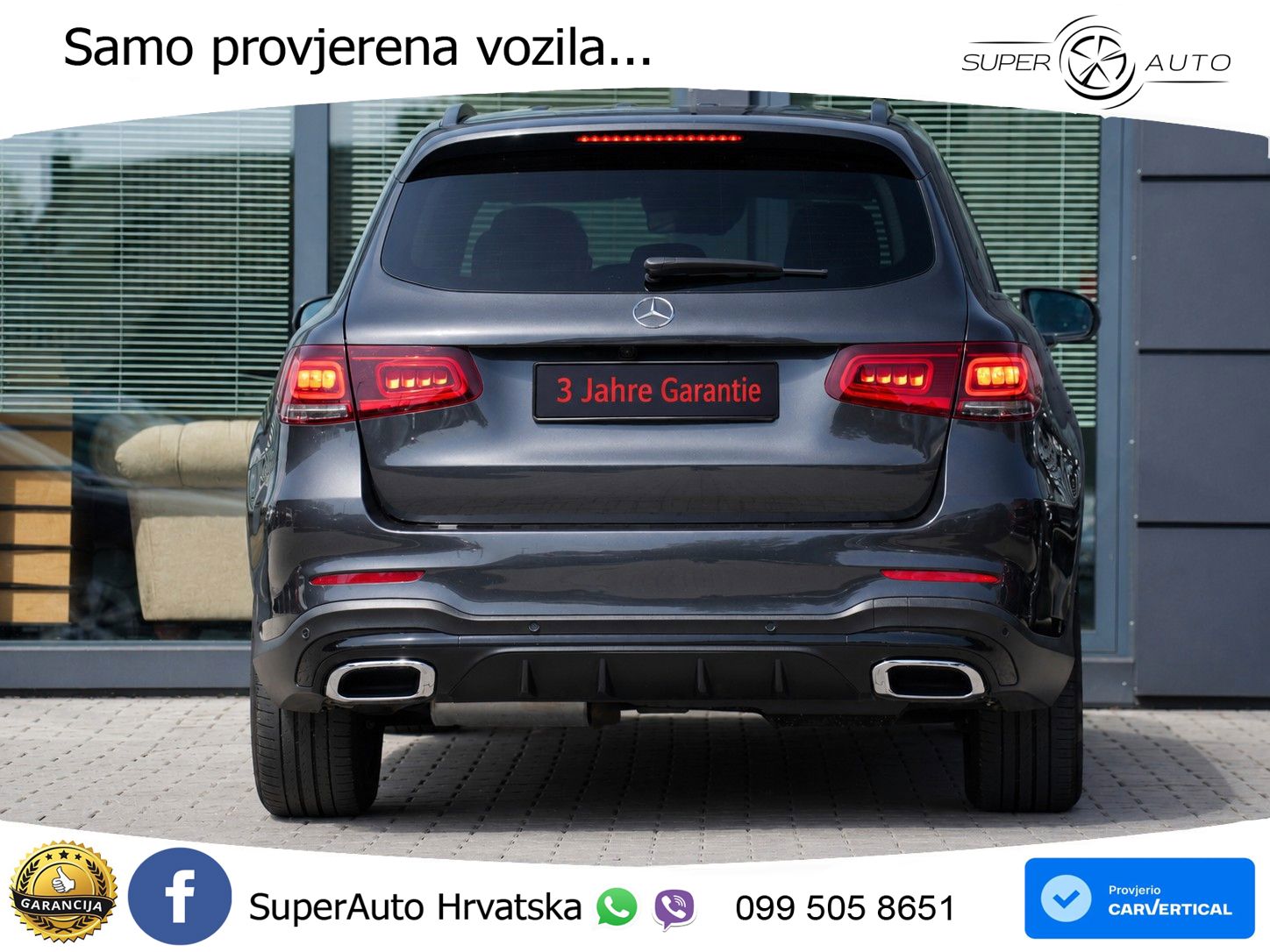 Mercedes GLC 300d (245 KS) 4MATIC G-TRONIC AMG ACC+GR SJED+360+PANO
