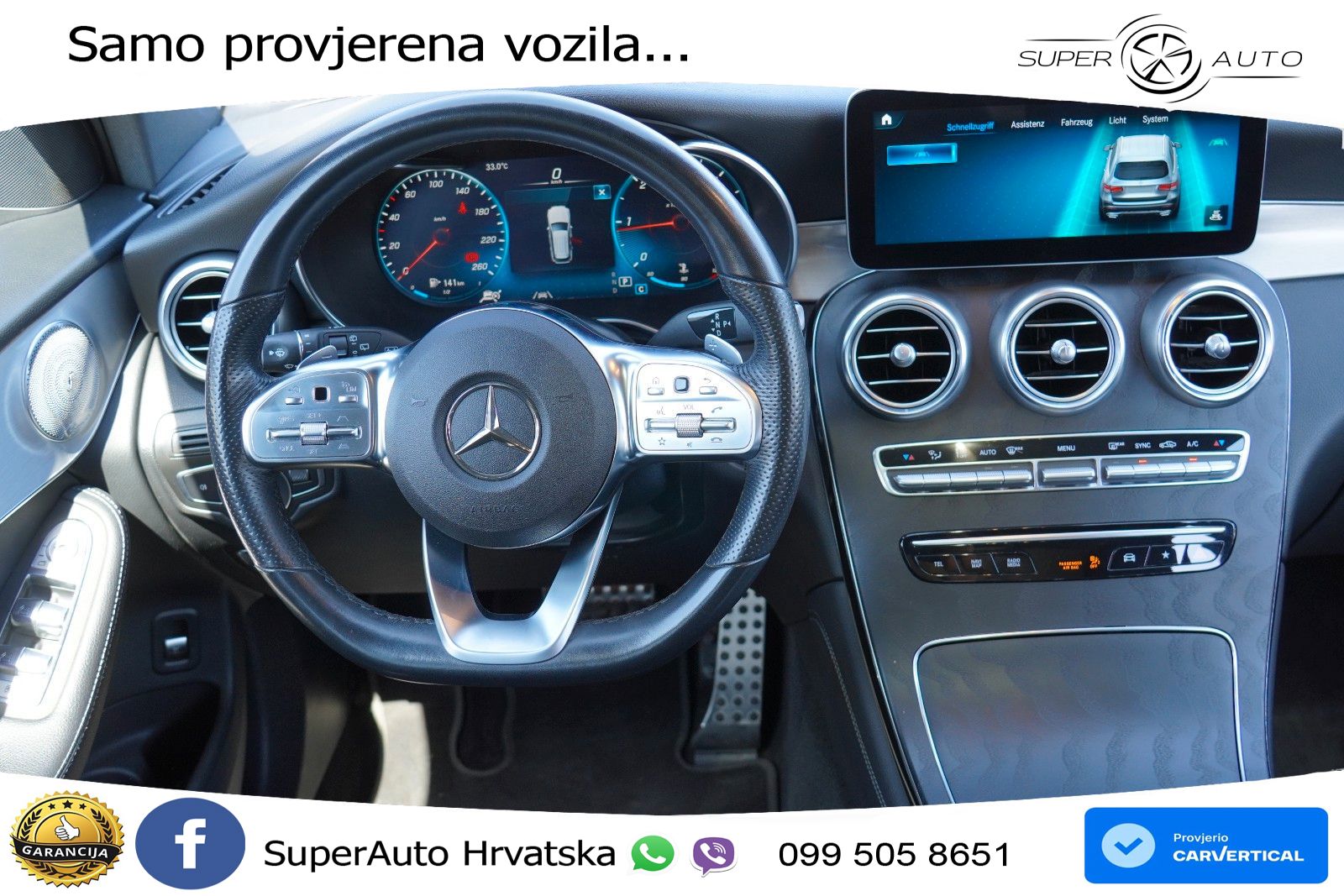 Mercedes GLC 300d (245 KS) 4MATIC G-TRONIC AMG ACC+GR SJED+360+PANO