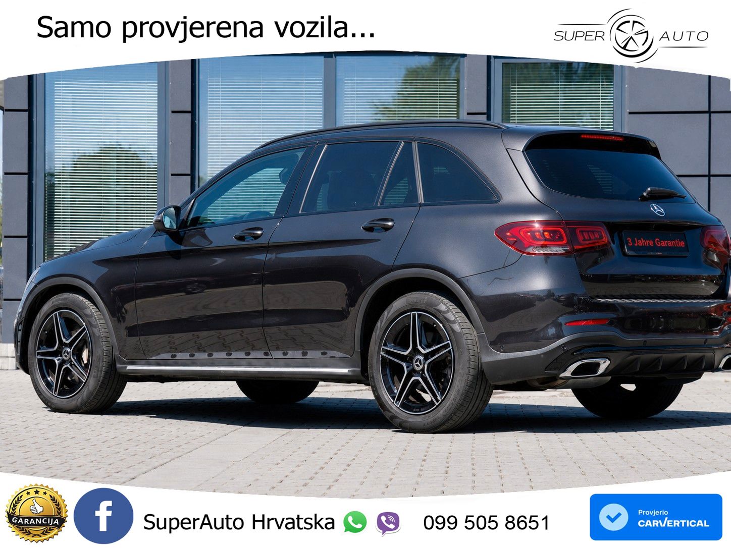 Mercedes GLC 300d (245 KS) 4MATIC G-TRONIC AMG ACC+GR SJED+360+PANO