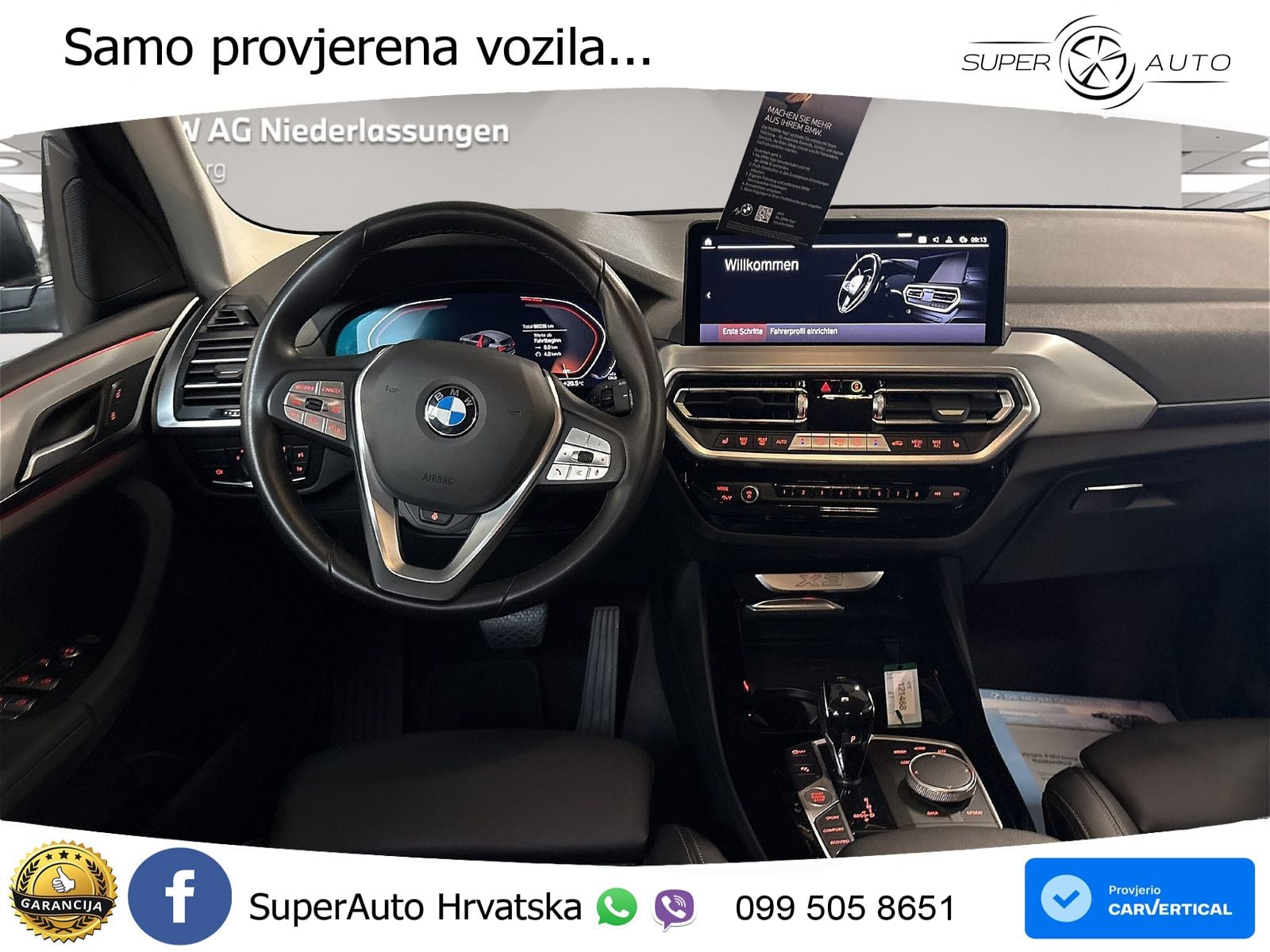 BMW X3 20i xDrive Steptronic LED+GR SJED+ACC
