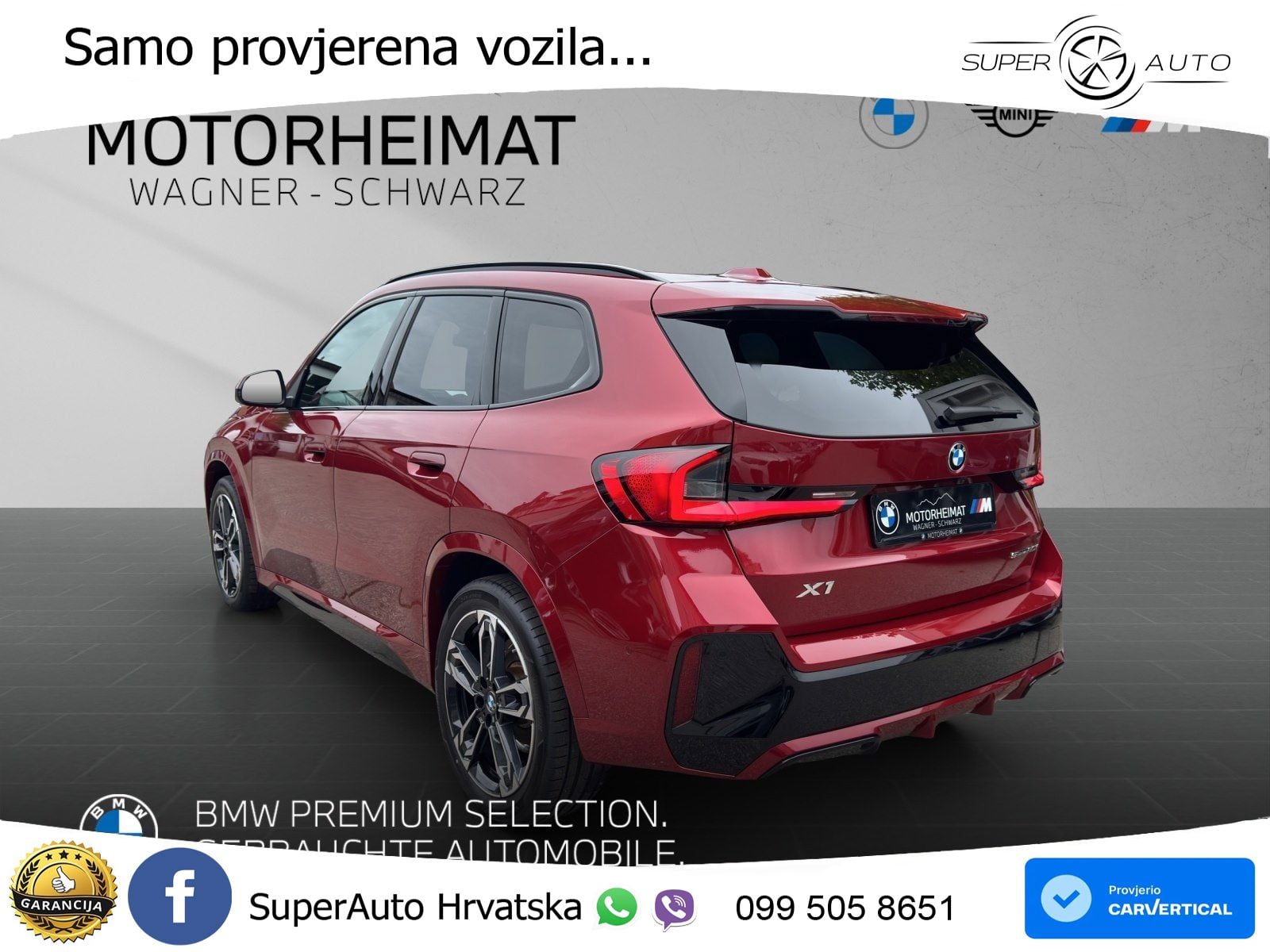 BMW X1 20i (170 KS) sDrive Steptronic M Sport LED+GR SJED+ACC