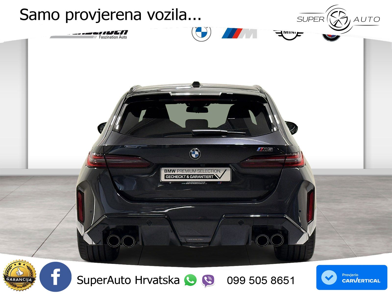 BMW M5 Touring 4.4 V8 (727 KS) xDrive Steptronic LED+GR SJED+ACC