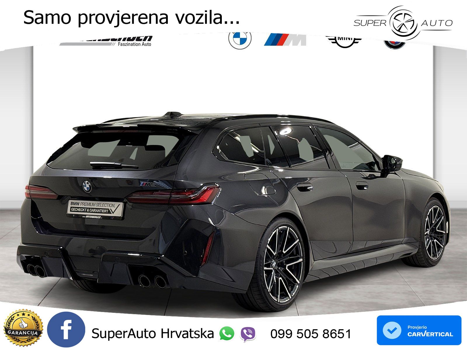 BMW M5 Touring 4.4 V8 (727 KS) xDrive Steptronic LED+GR SJED+ACC