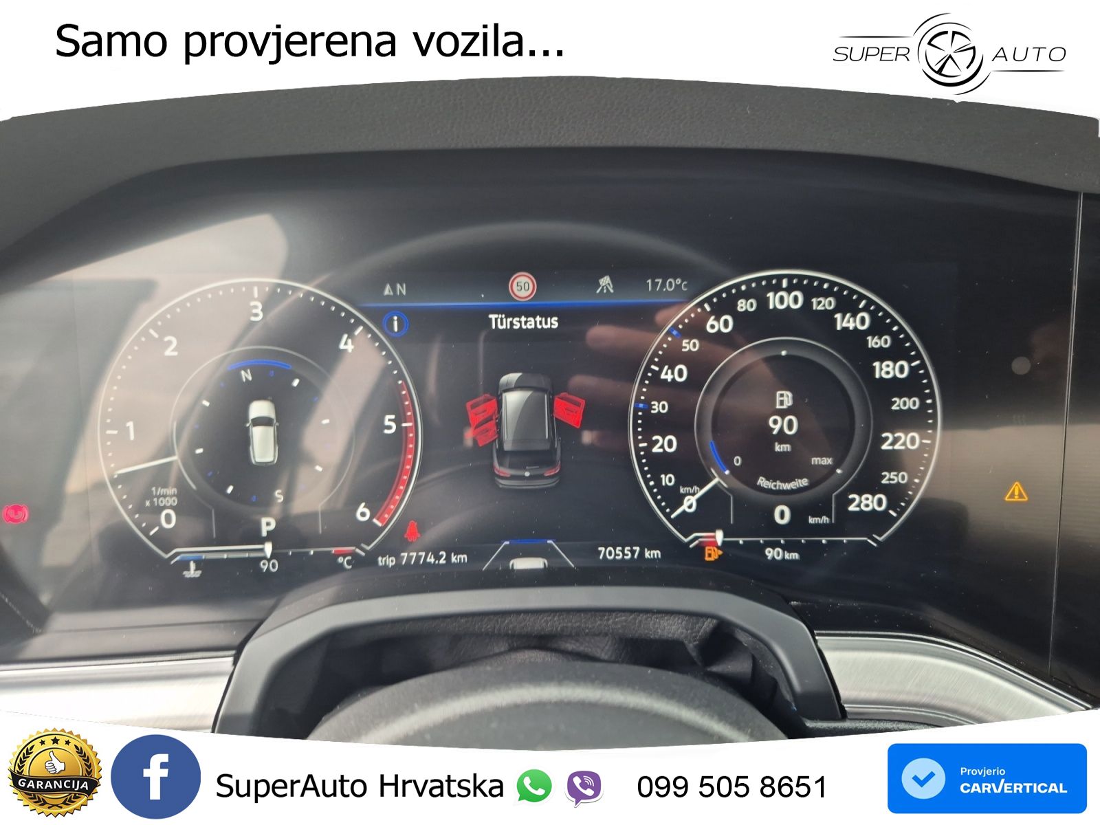 Volkswagen Touareg 3.0 V6 TDI (286 KS) 4MOTION Tiptronic R-Line ZRAČNI+ACC+4xGR SJED+KAM