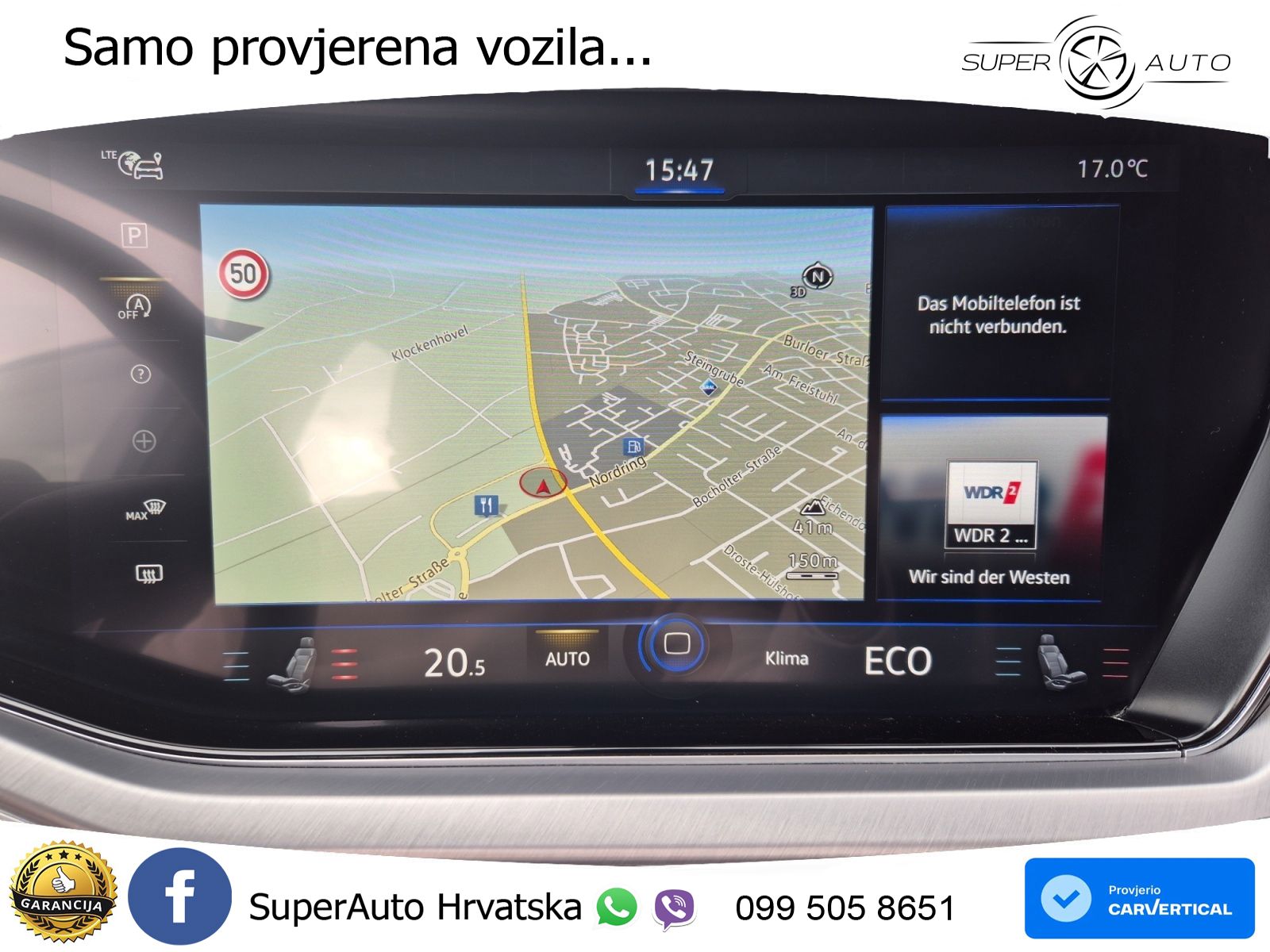 Volkswagen Touareg 3.0 V6 TDI (286 KS) 4MOTION Tiptronic R-Line ZRAČNI+ACC+4xGR SJED+KAM