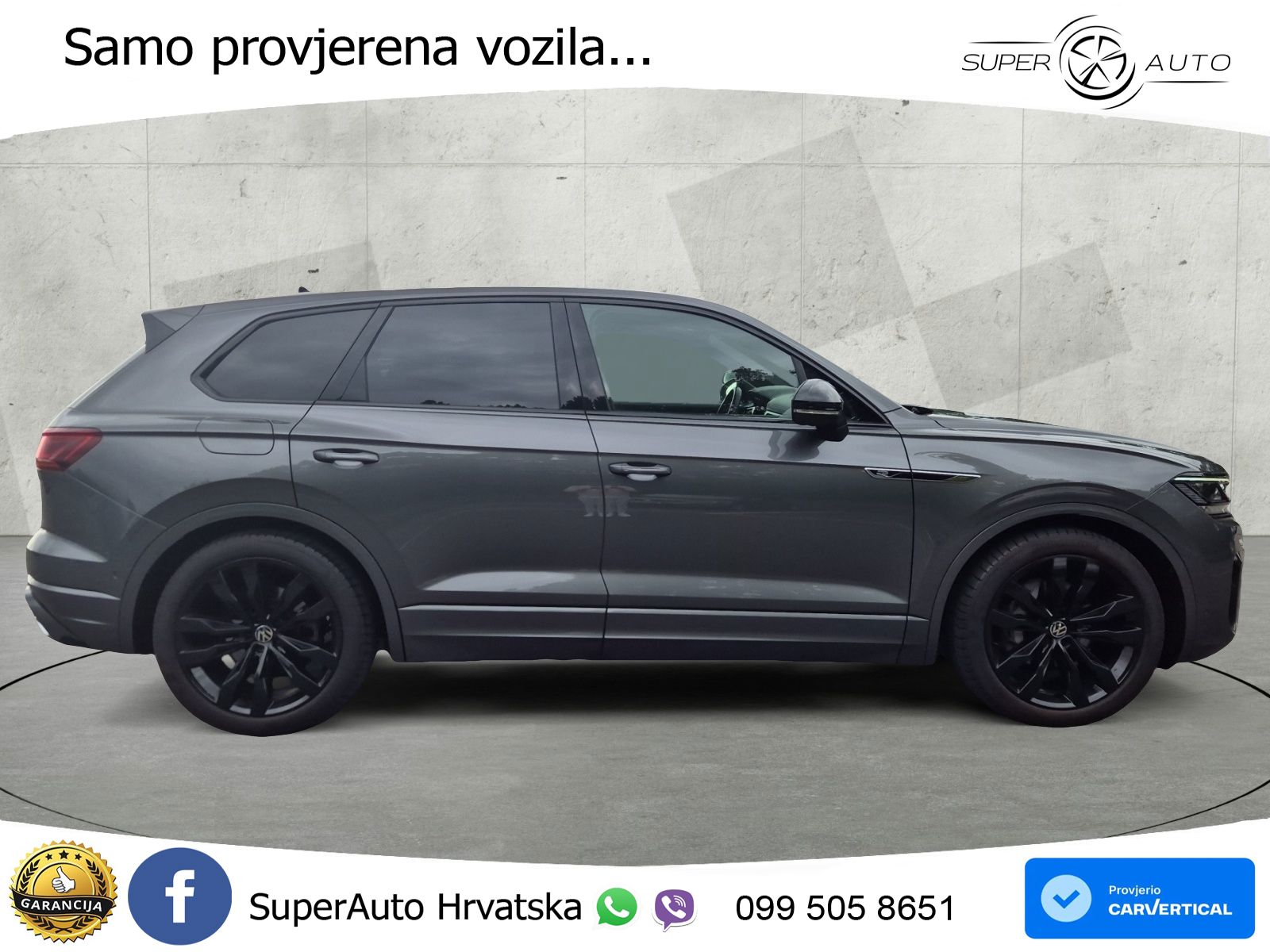 Volkswagen Touareg 3.0 V6 TDI (286 KS) 4MOTION Tiptronic R-Line ZRAČNI+ACC+4xGR SJED+KAM