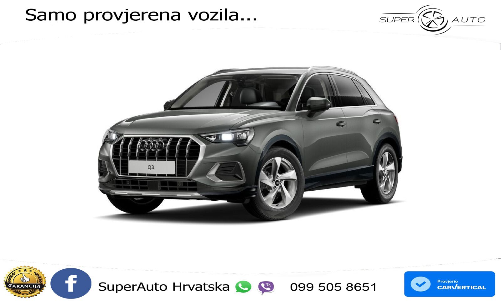 Audi Q3 35 TFSI (150 KS) S tronic LED+GR SJED+ACC
