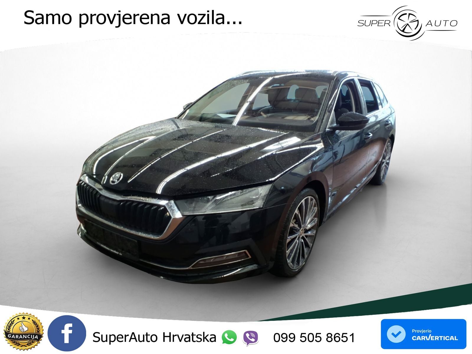 Škoda Octavia Combi 2.0 TSI (190 KS) 4x4 DSG LED+GR SJED+ACC