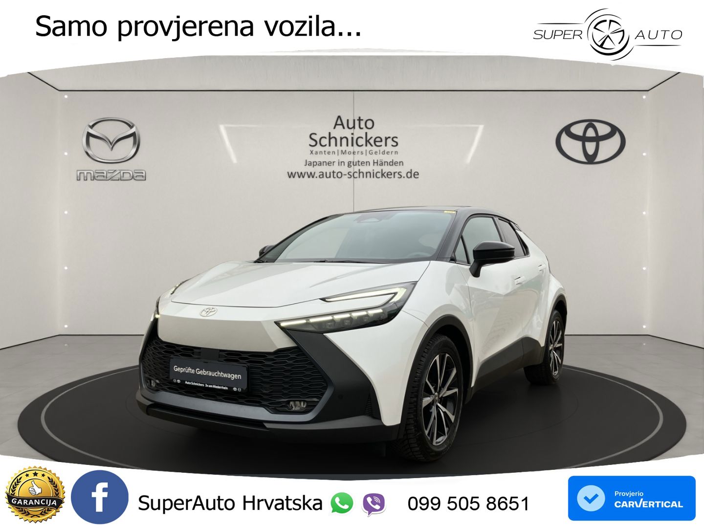 Toyota C-HR 1.8 (140 KS) Hybrid e-CVT Teamplayer LED+GR SJED+ACC