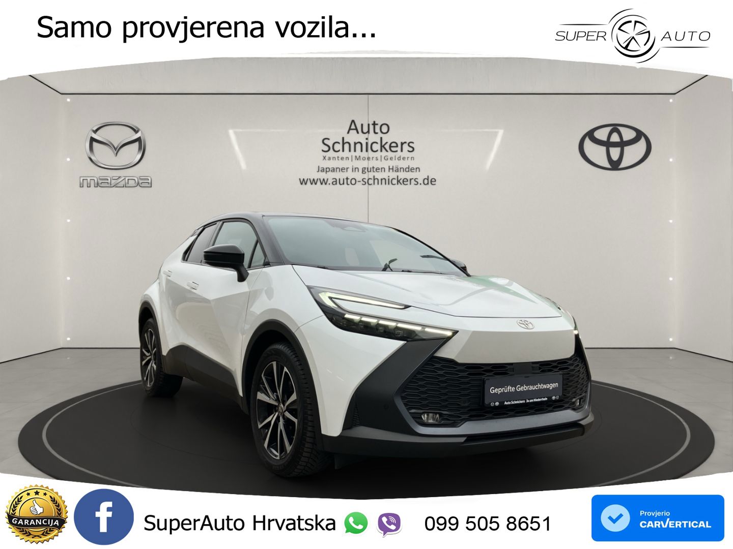 Toyota C-HR 1.8 (140 KS) Hybrid e-CVT Teamplayer LED+GR SJED+ACC