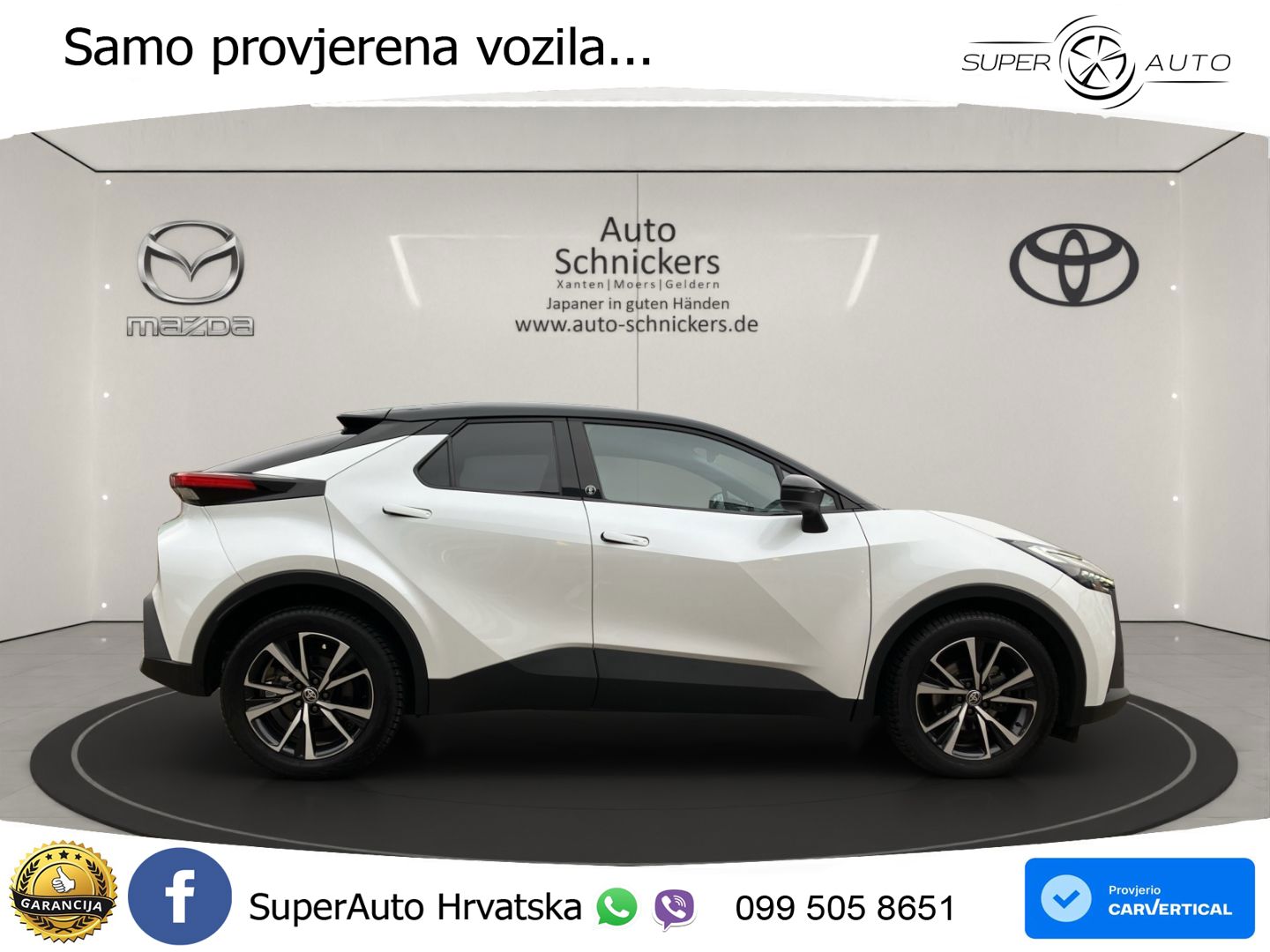 Toyota C-HR 1.8 (140 KS) Hybrid e-CVT Teamplayer LED+GR SJED+ACC