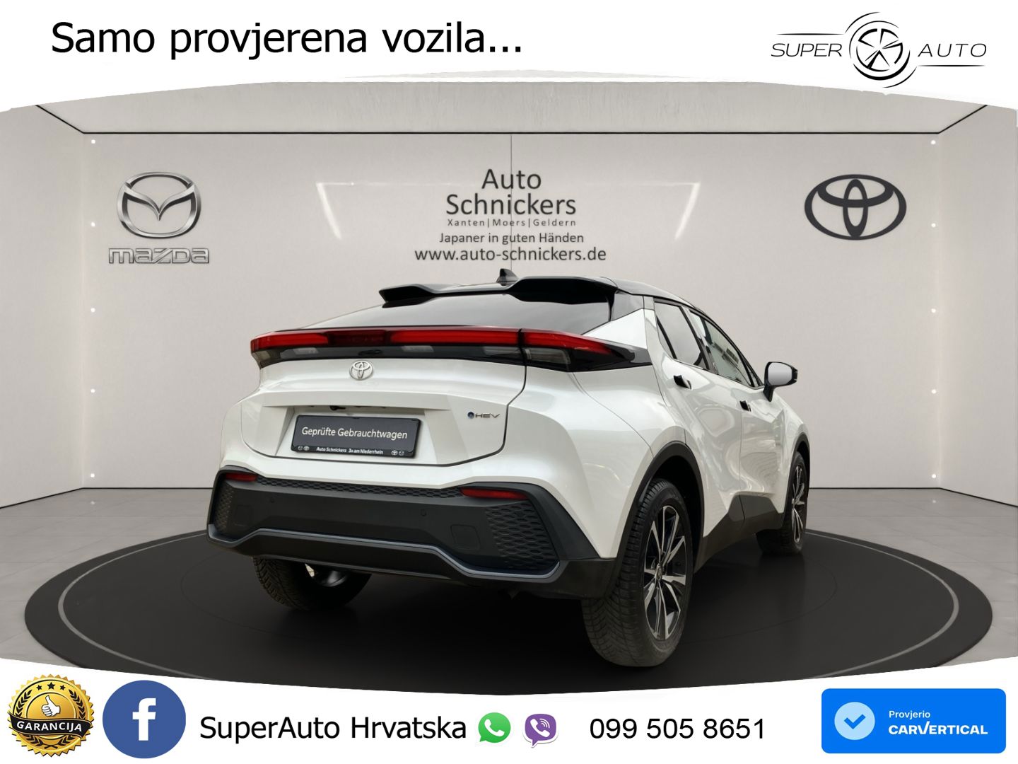 Toyota C-HR 1.8 (140 KS) Hybrid e-CVT Teamplayer LED+GR SJED+ACC