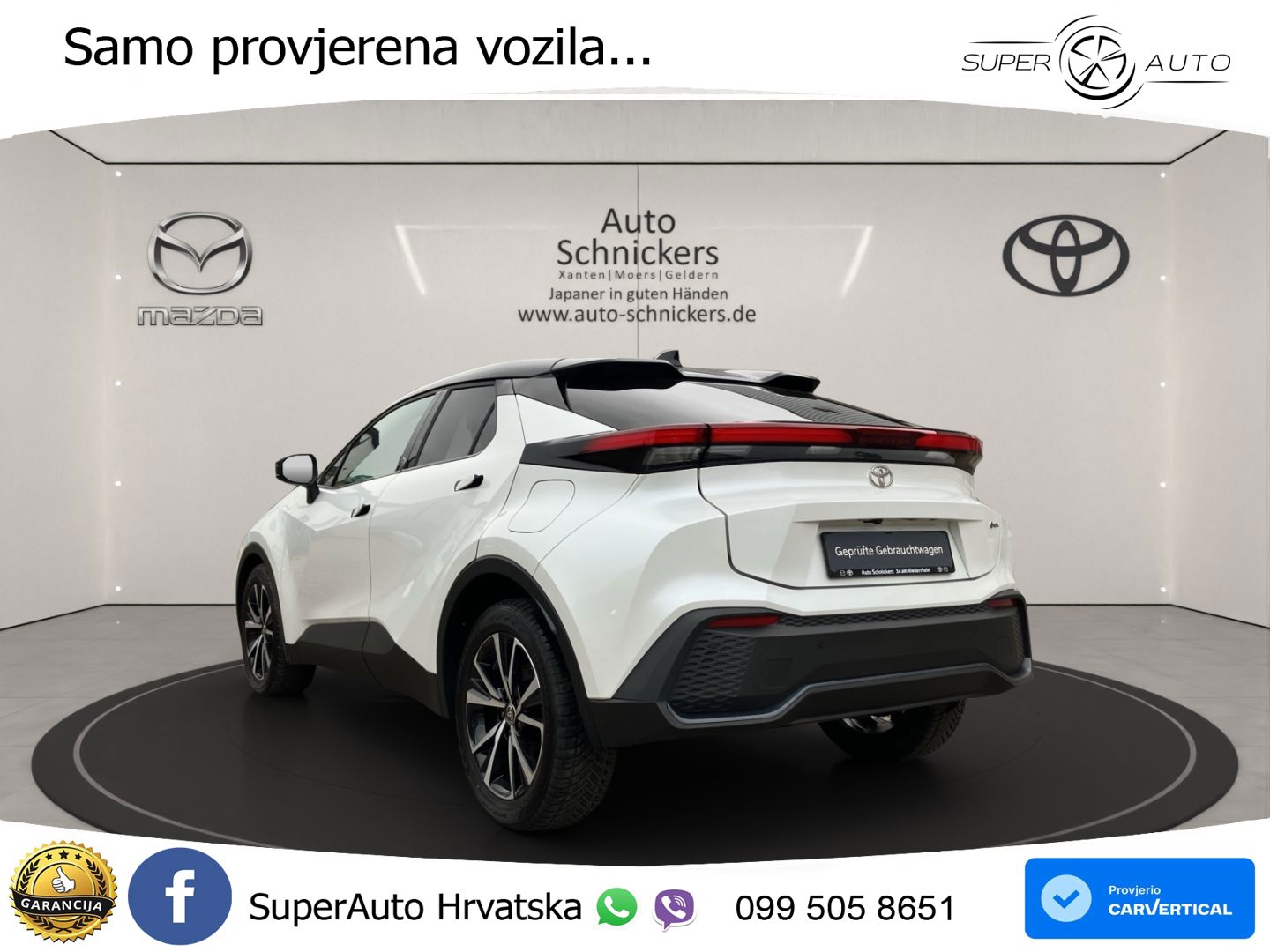 Toyota C-HR 1.8 (140 KS) Hybrid e-CVT Teamplayer LED+GR SJED+ACC