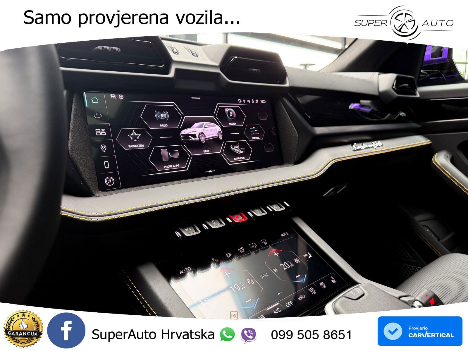 Lamborghini Urus SE 4.0 V8 (800 KS) 4WD Automatic LED+GR SJED+ACC
