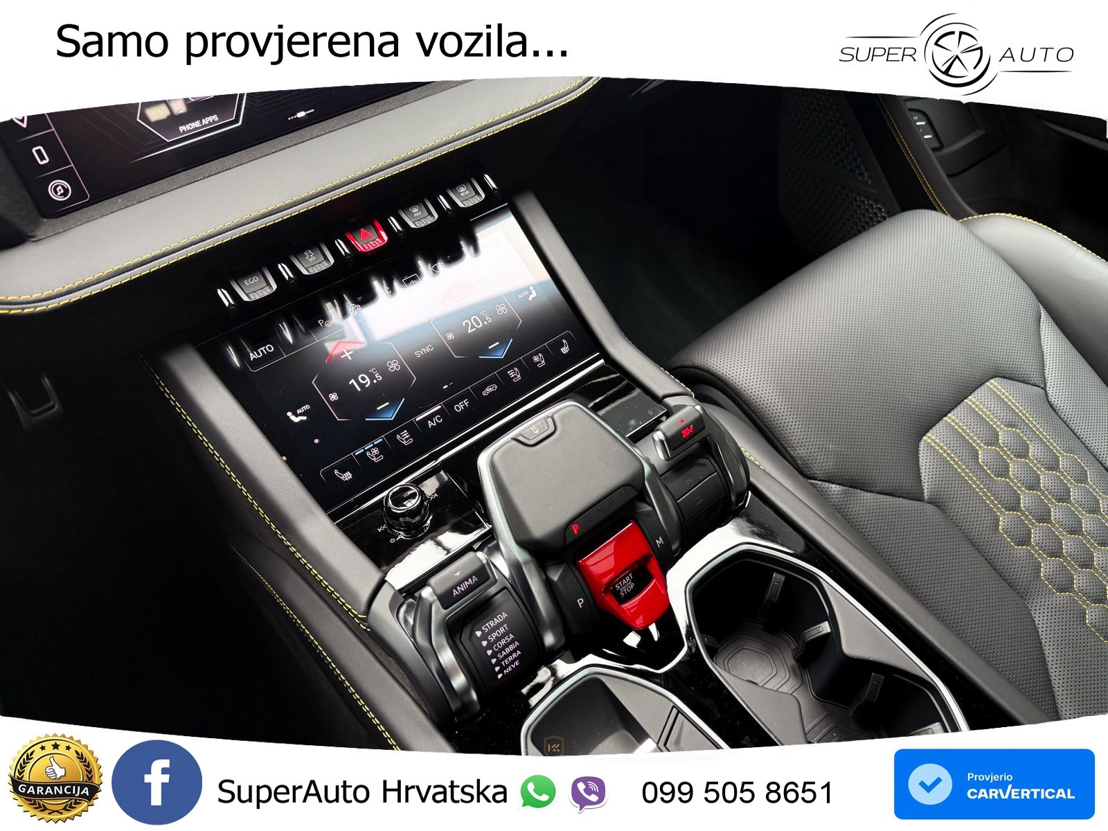 Lamborghini Urus SE 4.0 V8 (800 KS) 4WD Automatic LED+GR SJED+ACC