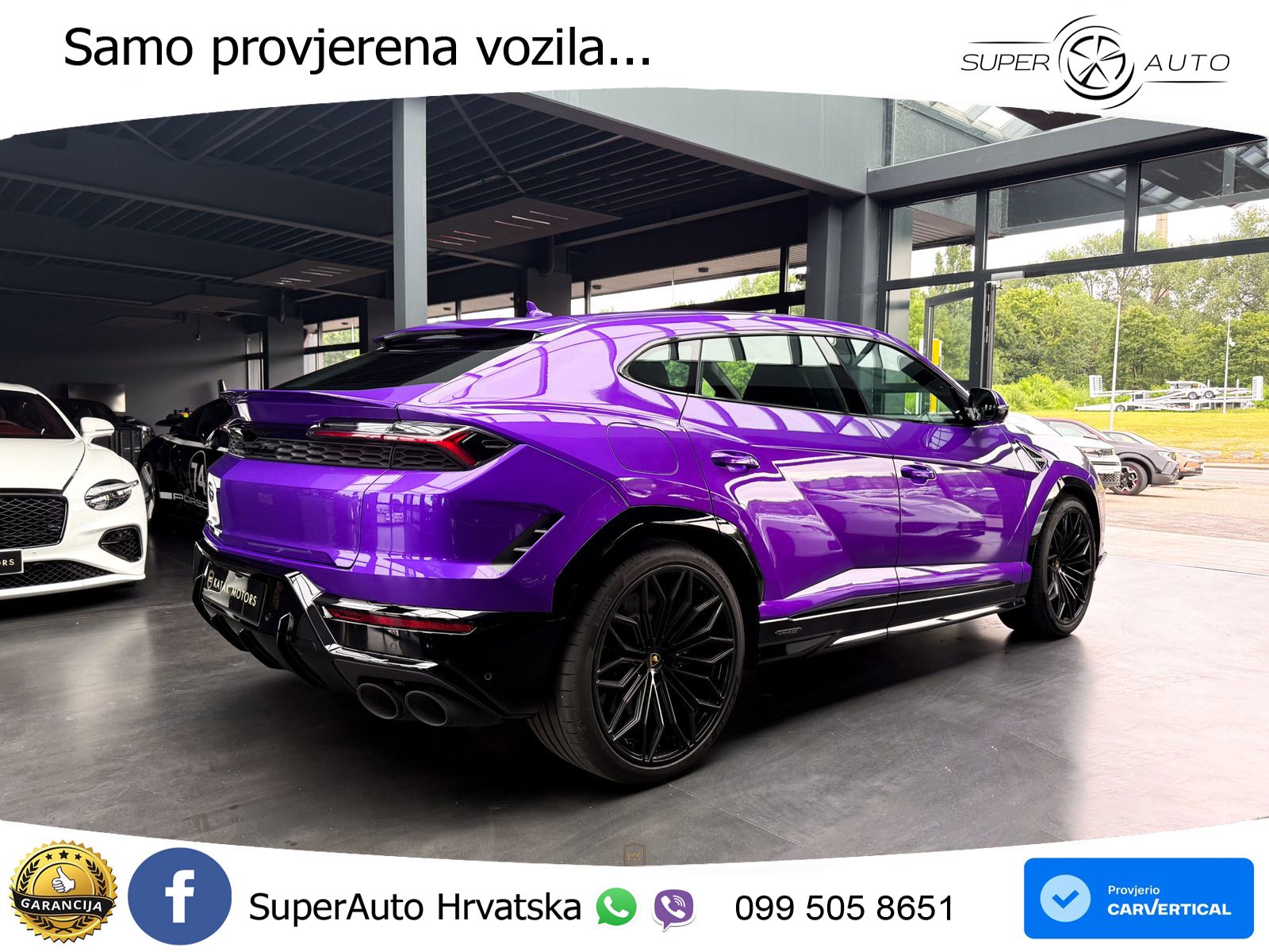Lamborghini Urus SE 4.0 V8 (800 KS) 4WD Automatic LED+GR SJED+ACC