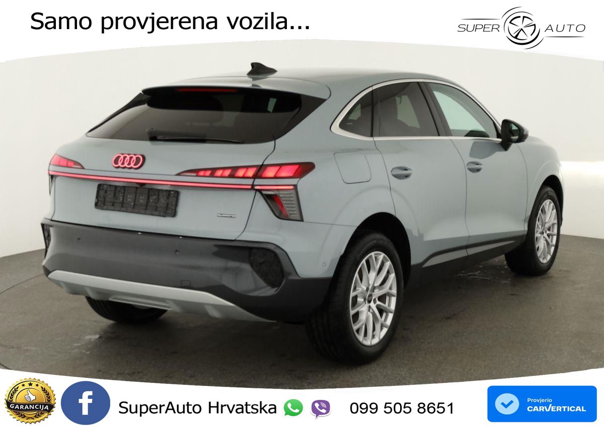 Audi Q3 III Sportback 2.0 TFSI (204 KS) quattro S tronic LED+GR SJED+ACC