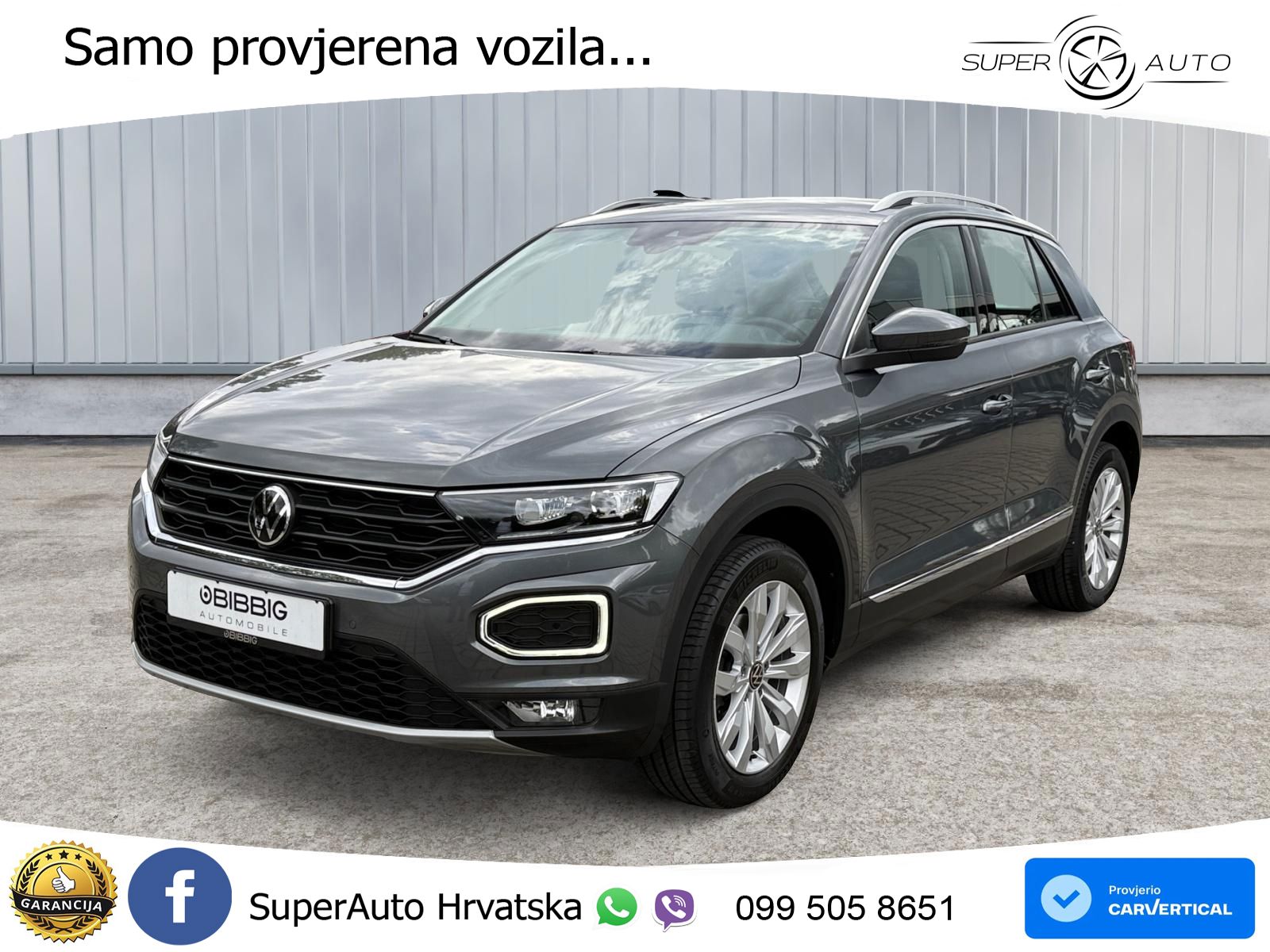 Volkswagen T-Roc 1.5 TSI (150 KS) DSG LED+GR SJED+ACC